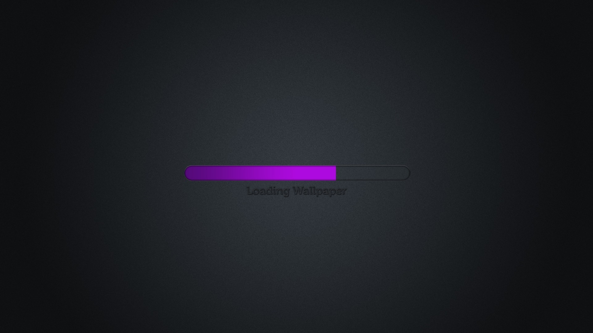 Minimalismo, Barra di caricamento, Viola, Sfondo scuro, Full HD, wallpaper per portatile
