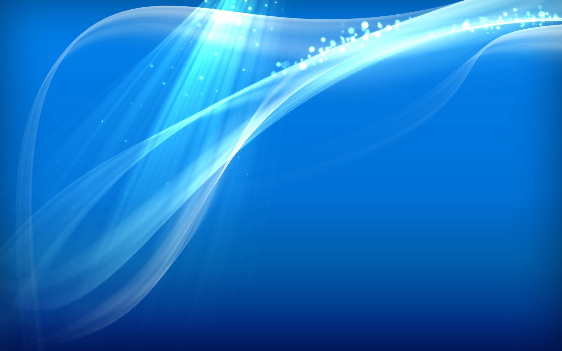 Blu, Onde astratte, Raggi di luce, Astratto, Monocromatico, 1920x1200, sfondo MacBook Pro