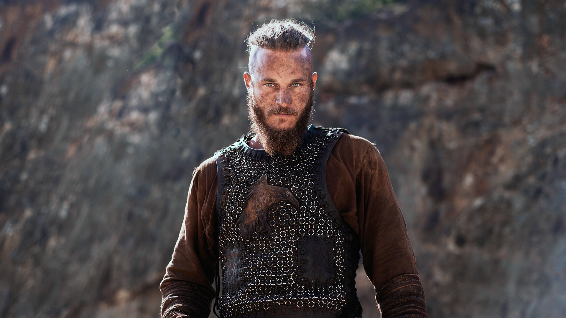 Ragnar Lothbrok, Travis Fimmel, Vikings, Full HD 1080p, sfondo desktop