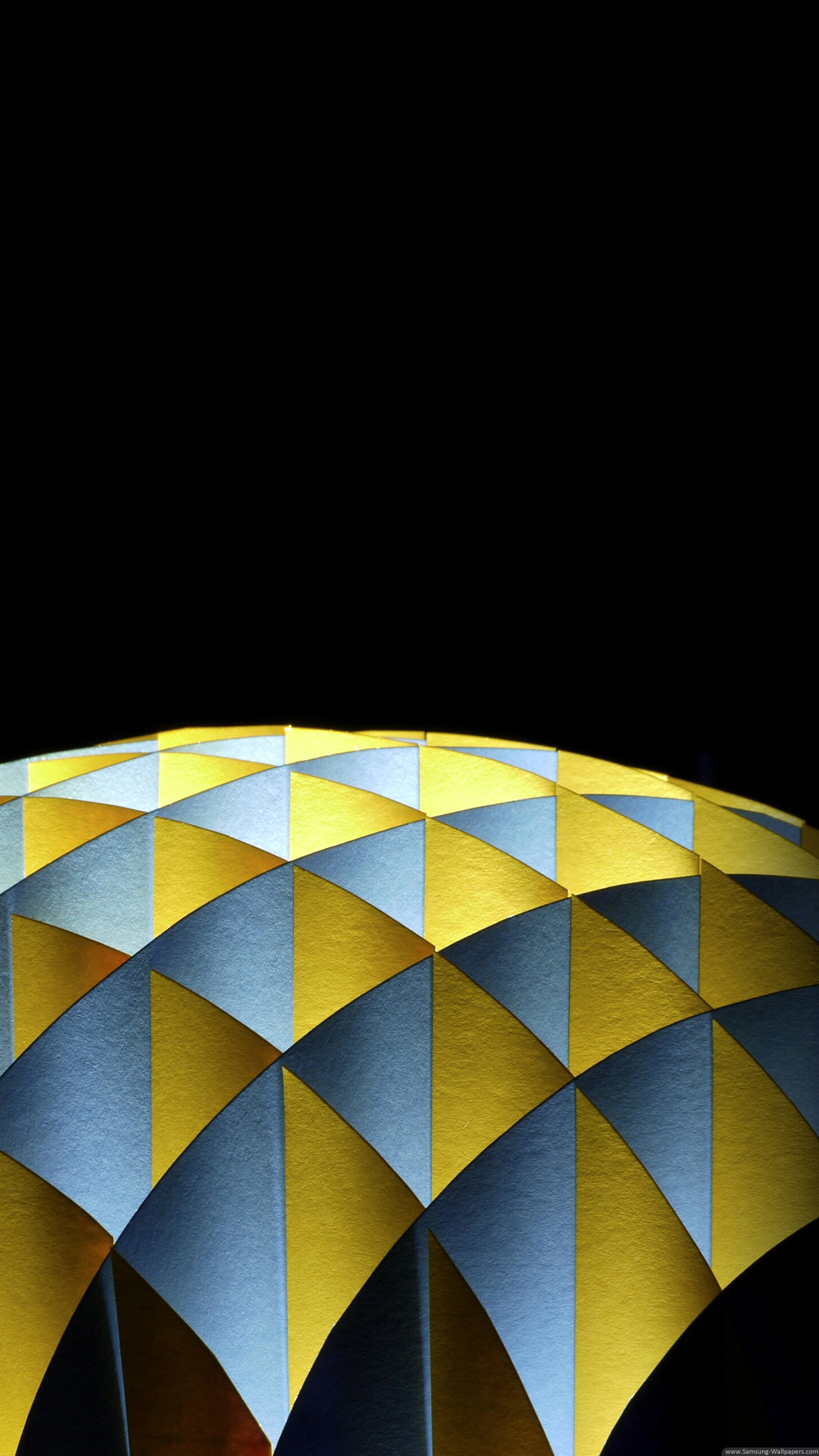 LG G5, Cupola, Motivo geometrico, Sfondo nero, QHD+, wallpaper per smartphone