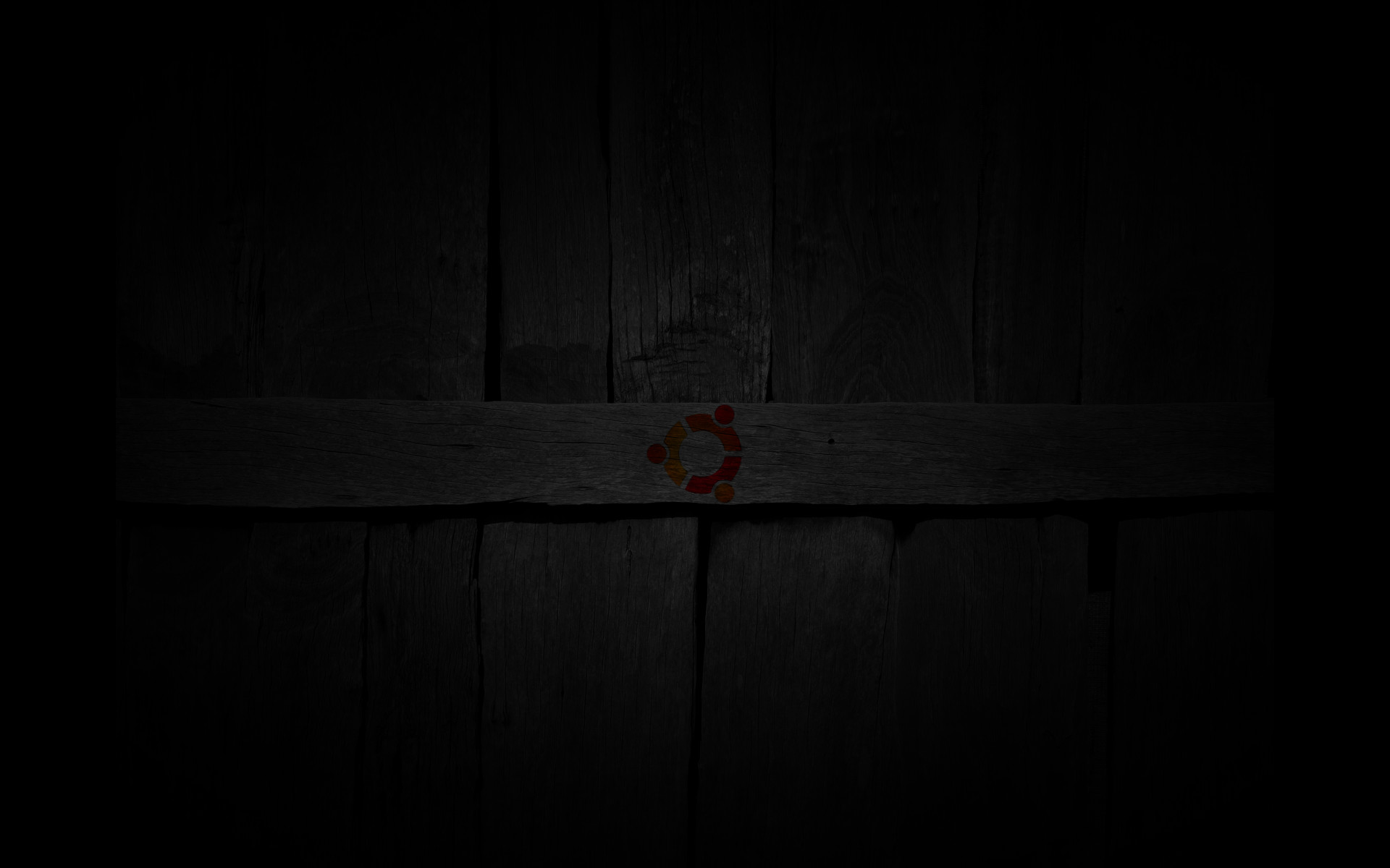 Ubuntu, Logo, Legno scuro, 1920x1200, sfondo MacBook Pro