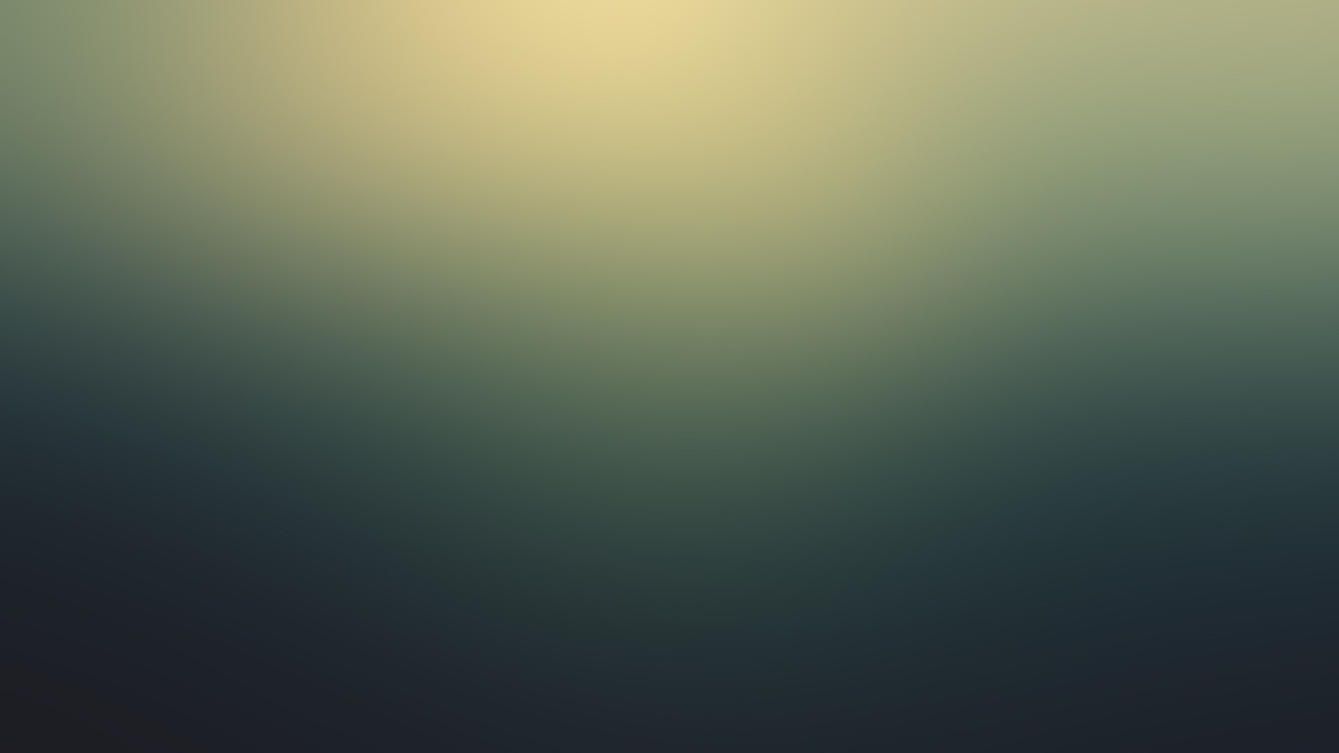 Sfocatura, Verde scuro, Giallo, Gradiente, 16:9 Full HD, sfondo widescreen