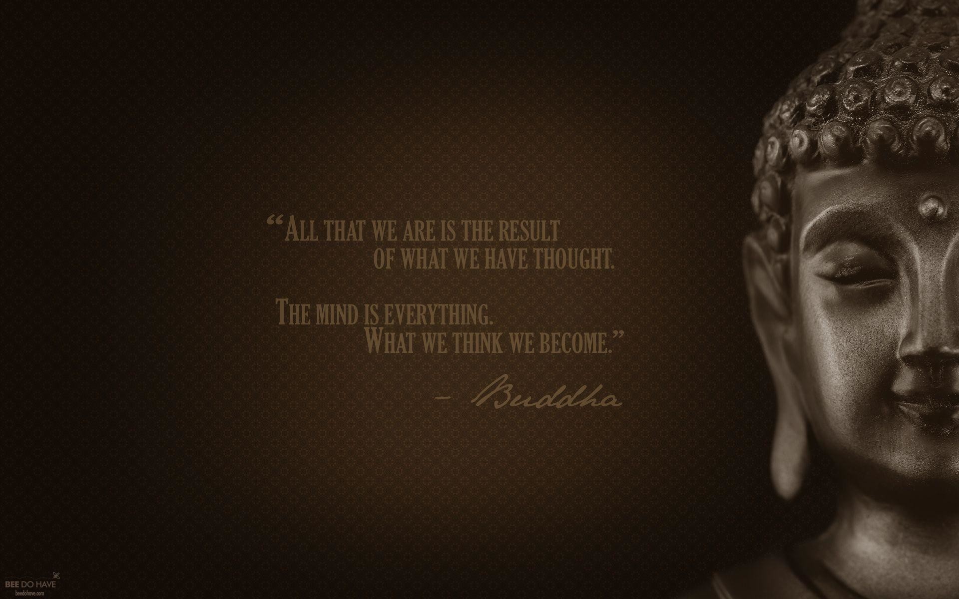 Buddha, Citazione, Statua, Sfondo scuro, Full HD, wallpaper per computer