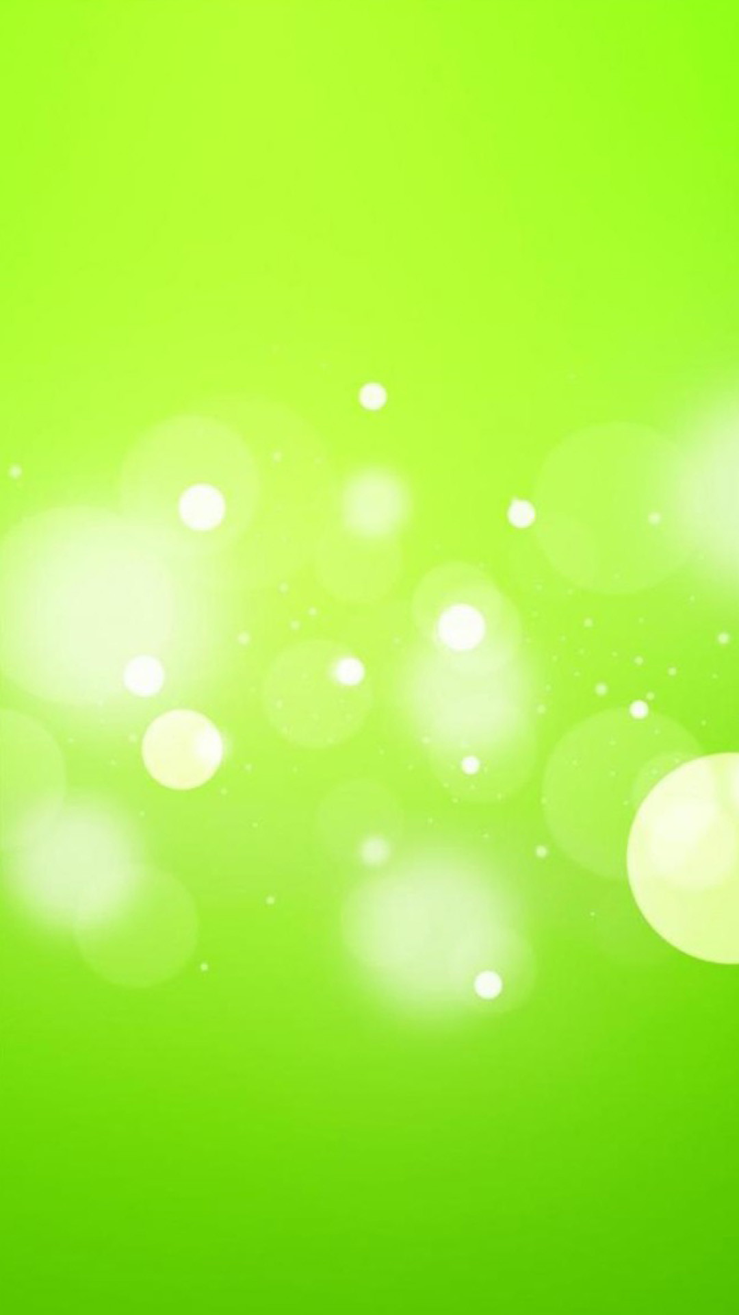 Bokeh, Verde lime, Luci, 1080x1920, schermata di blocco iPhone