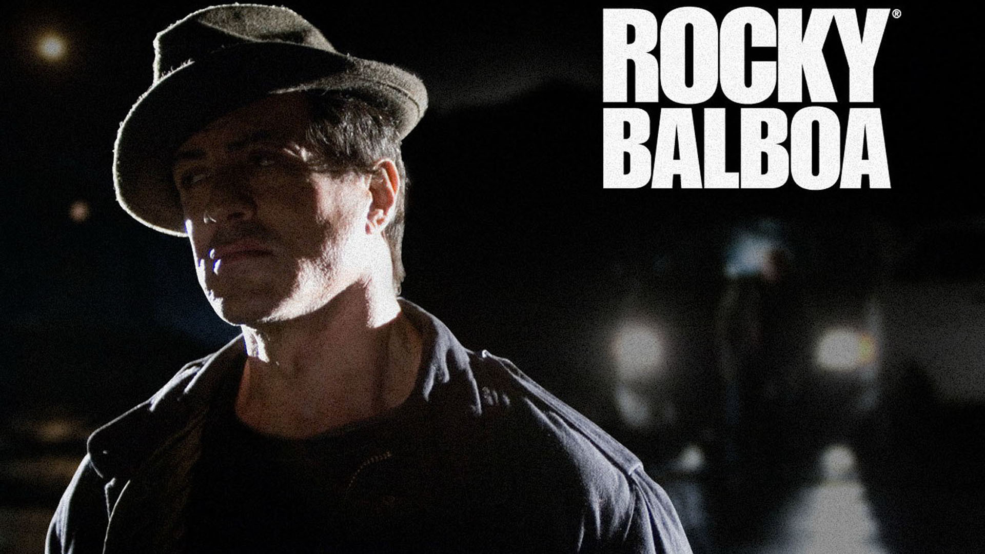 Rocky Balboa, Sylvester Stallone, Cappello, Notte, Full HD, sfondo desktop