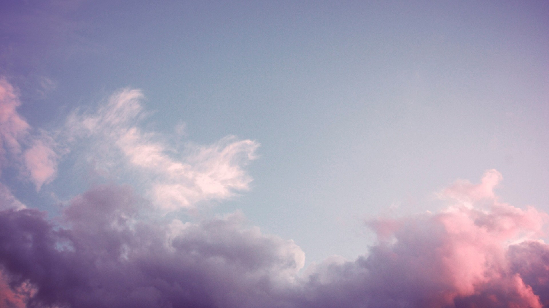 Nuvole rosa, Cielo, Pastello, sfondo cellulare