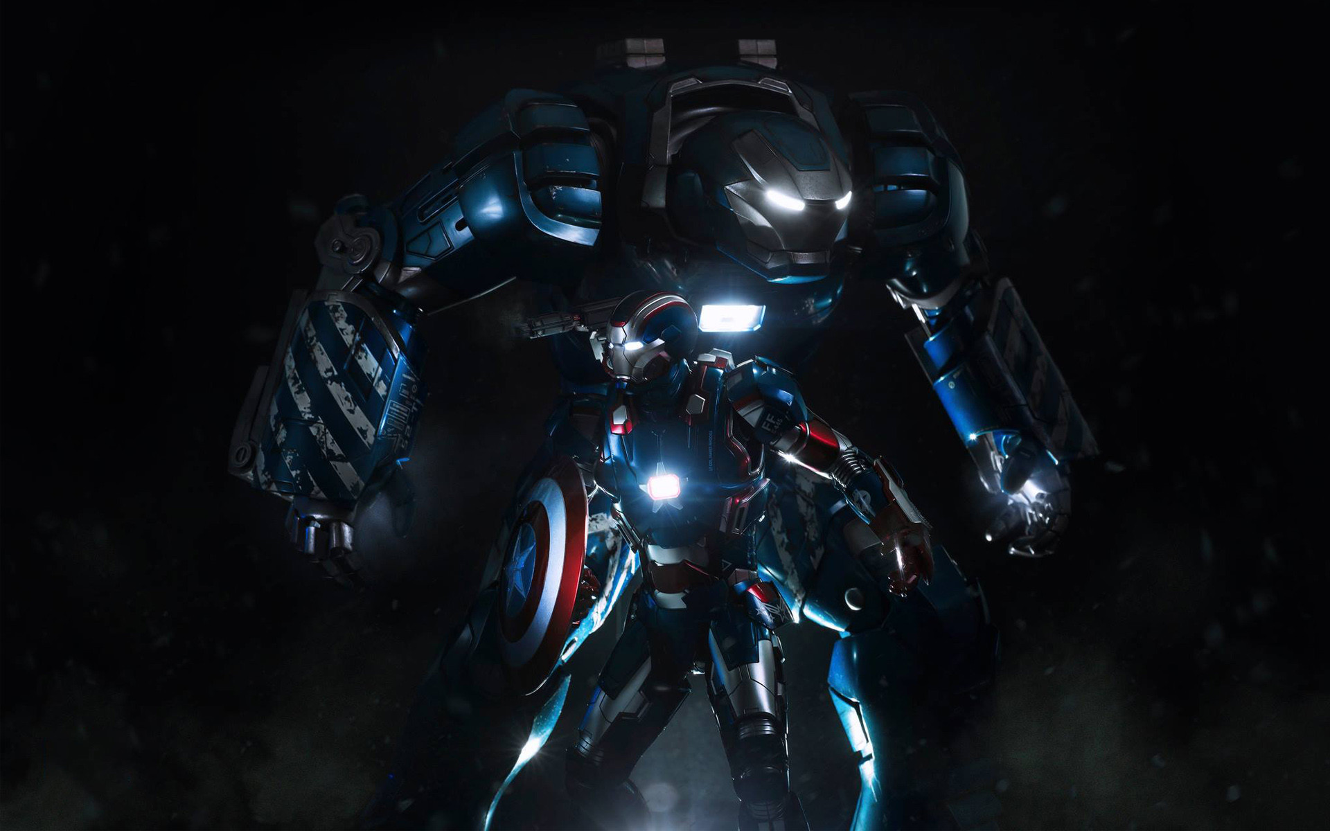 Iron Man, Armatura scura, Buio, 1920x1200, immagine di sfondo