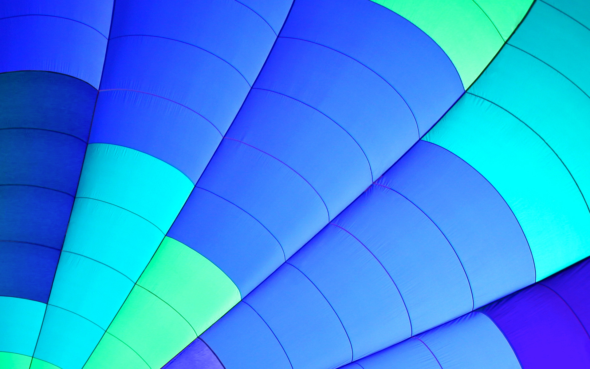 Mongolfiera, Blu e turchese, Astratto, Full HD, sfondo Windows 8.1