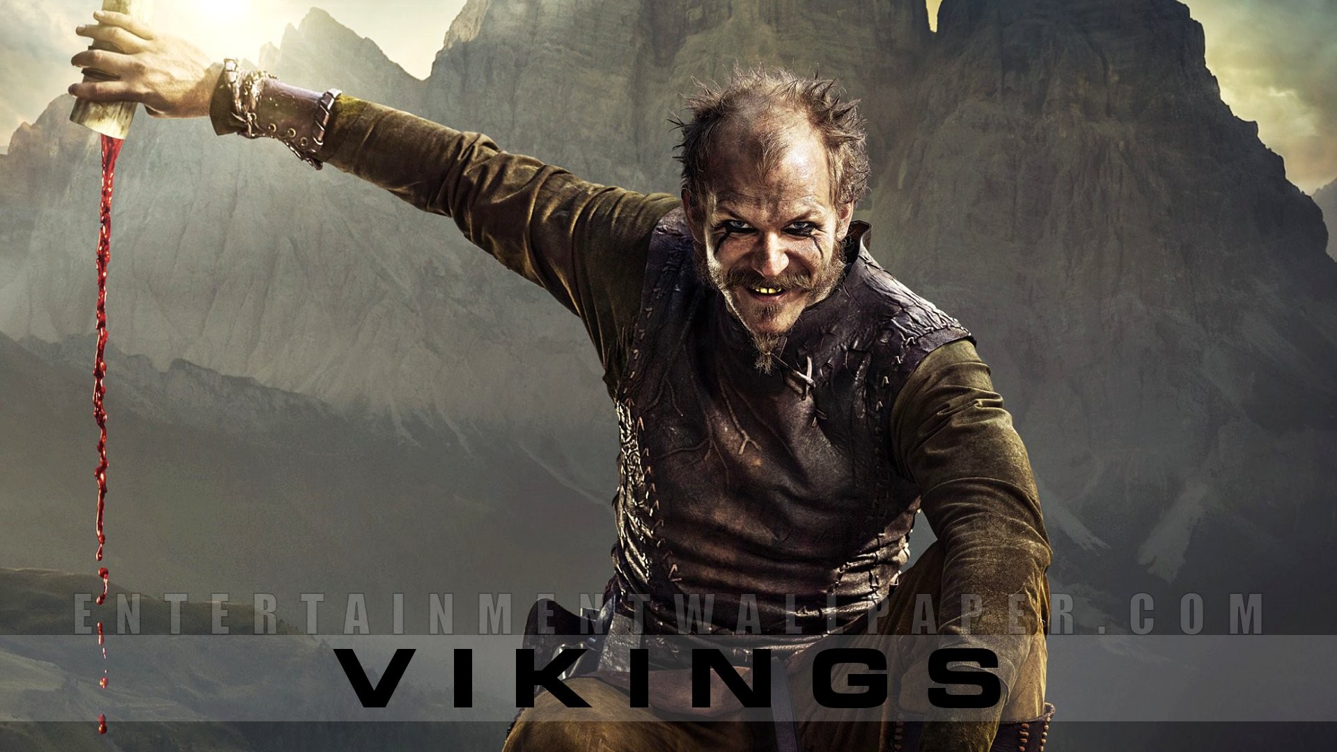 Floki, Vikings, Montagne, 1920x1080, sfondo per PC
