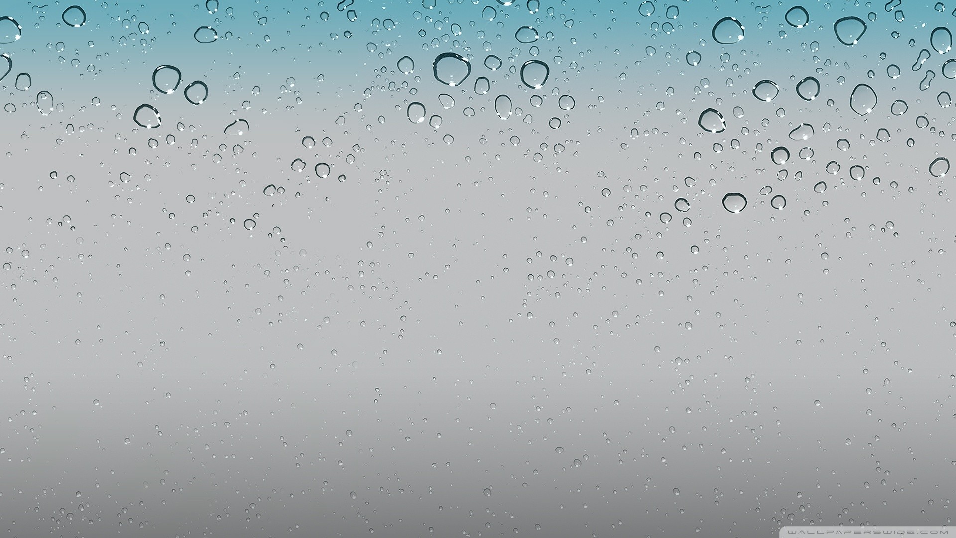 iOS 6, Gocce d'acqua, Sfondo stock, Grigio, wallpaper iPhone 5