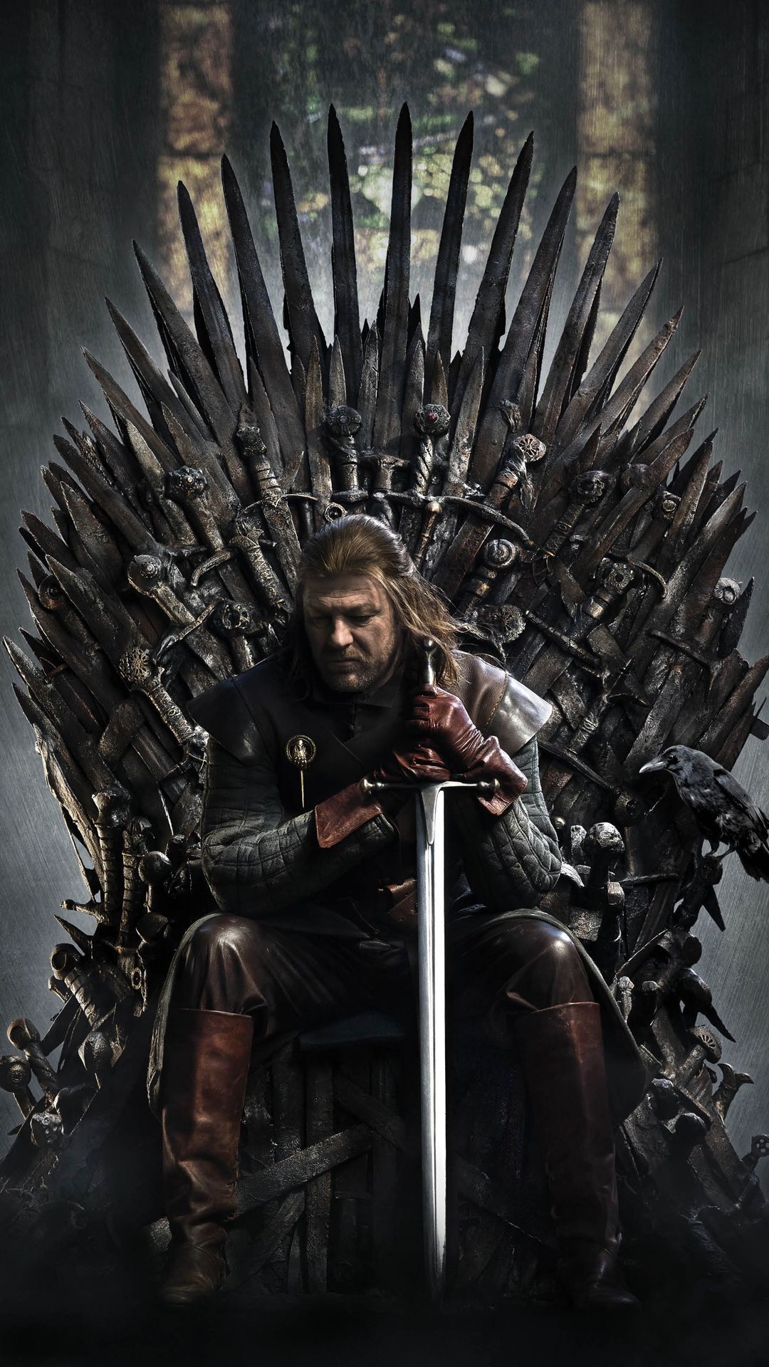 Eddard Stark, Sean Bean, Trono di Spade, Il Trono di Spade, Full HD, sfondo verticale per cellulare
