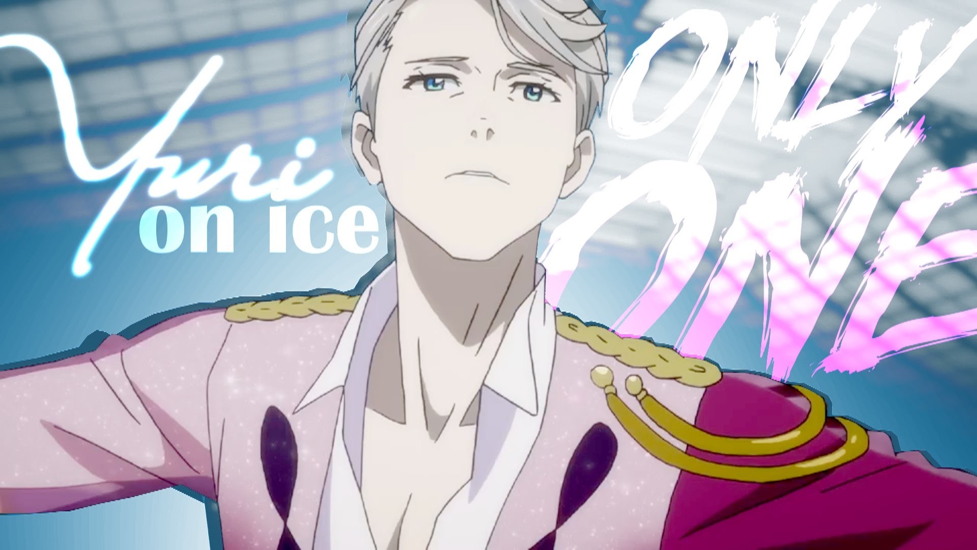 Victor Nikiforov, Yuri!!! on Ice, Logo, Full HD 1080p, sfondo desktop