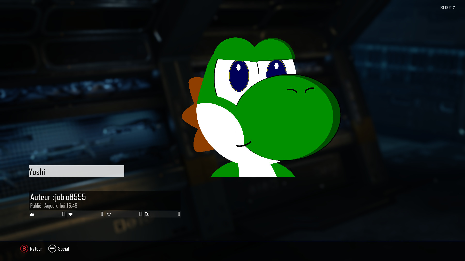 Call of Duty: Black Ops III, Yoshi, Emblema, Editor, Full HD, sfondo desktop