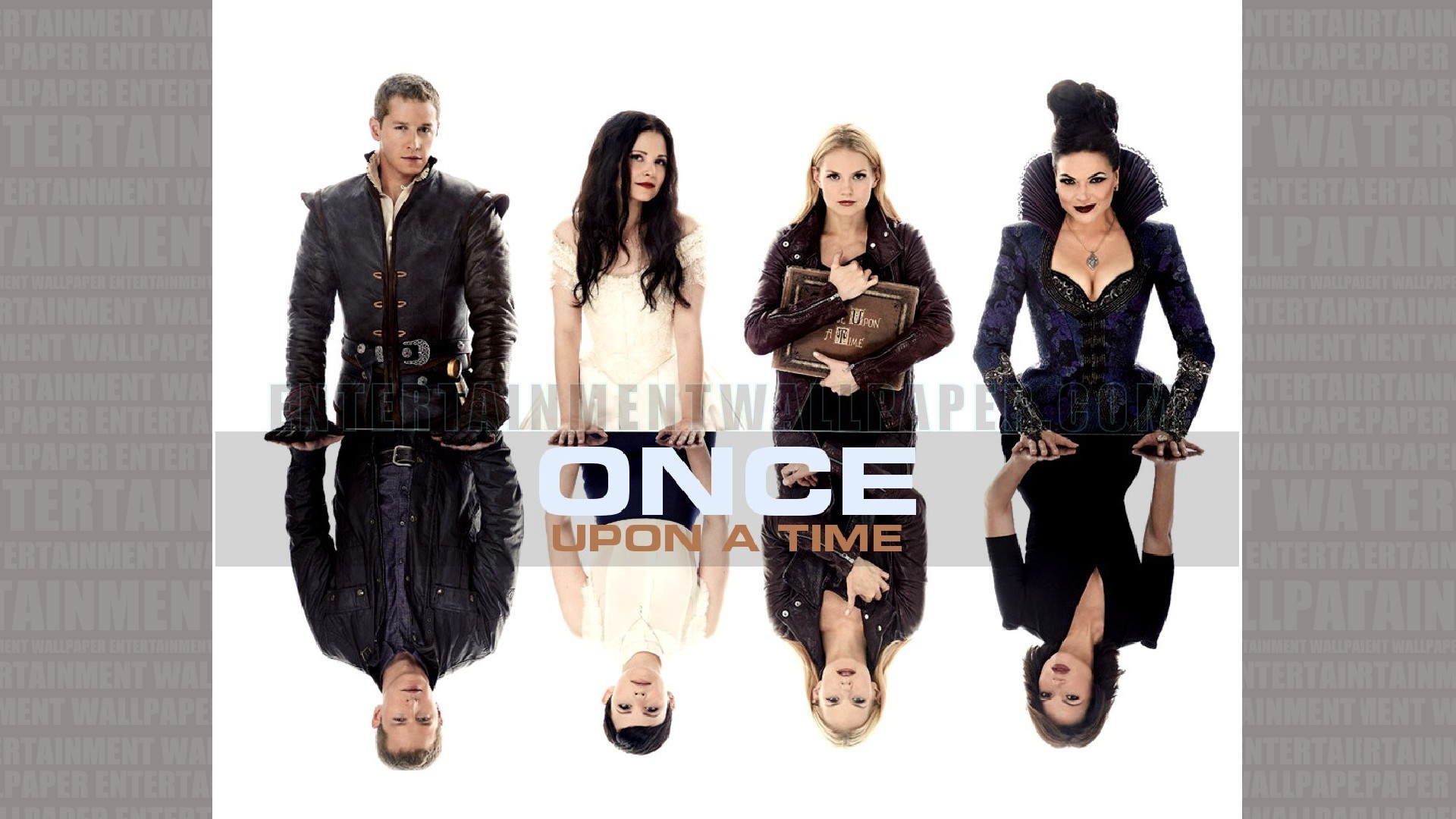 C'era una volta, Principe Azzurro, Biancaneve, Emma Swan, Regina Mills, Logo, sfondo Full HD