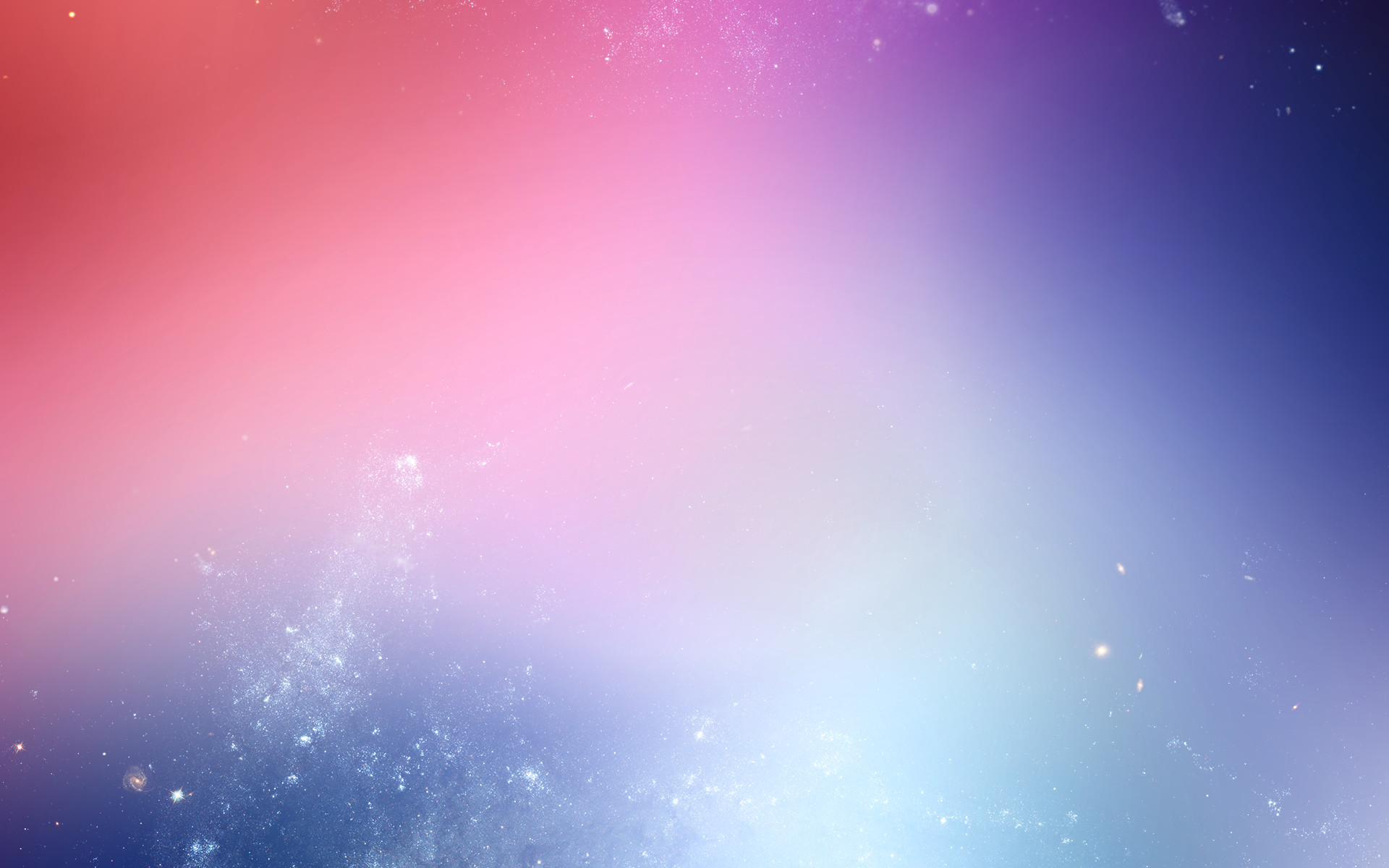 Sfumatura, Rosa e blu, Stelle, Spazio, Full HD, sfondo per PC e portatile