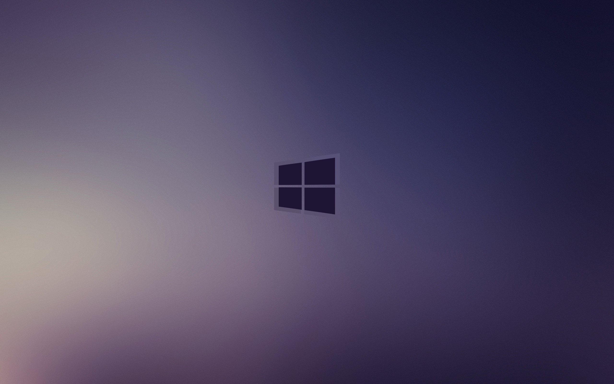 Logo Windows, Windows 10, Microsoft, Viola, 2560x1600, immagine di sfondo