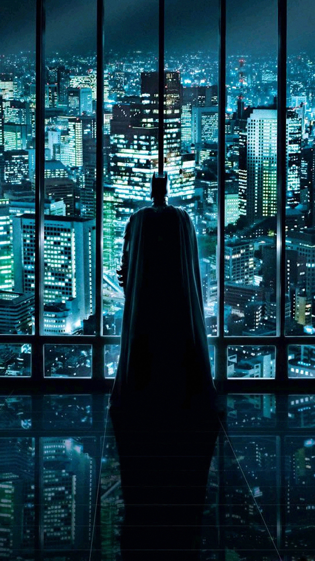 Batman, Gotham City, Il cavaliere oscuro, Notte, wallpaper per iPhone e Android