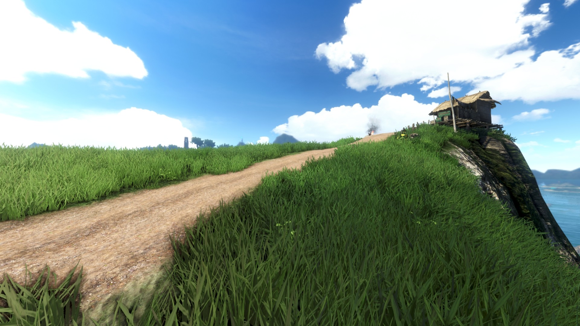 Far Cry 3, Sentiero, Prato, Scogliera, Full HD, sfondo per portatile