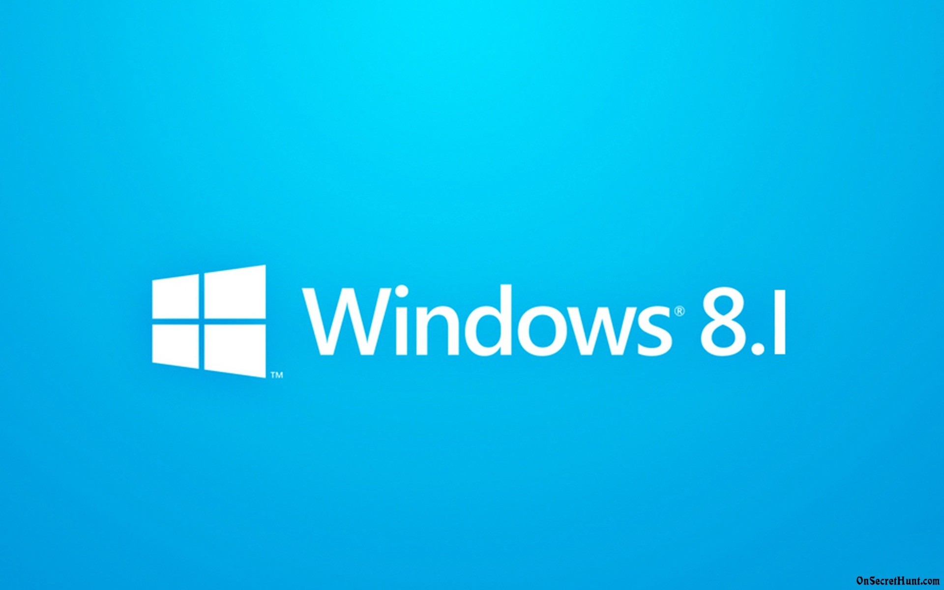 Windows 8.1, Logo Windows, Azzurro, Full HD, sfondo per PC