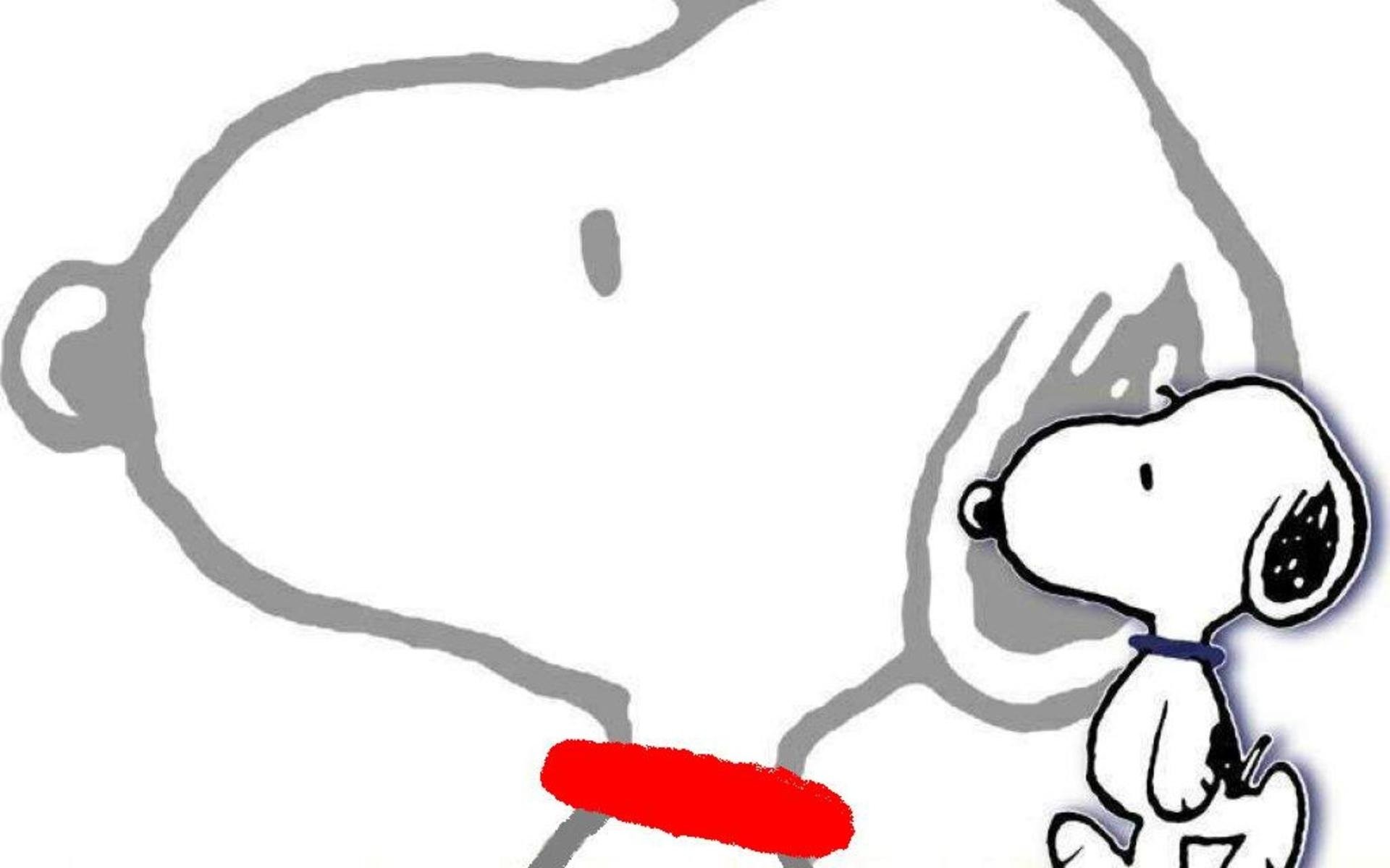 Snoopy, Peanuts, Disegno, Sfondo bianco, Full HD, wallpaper desktop