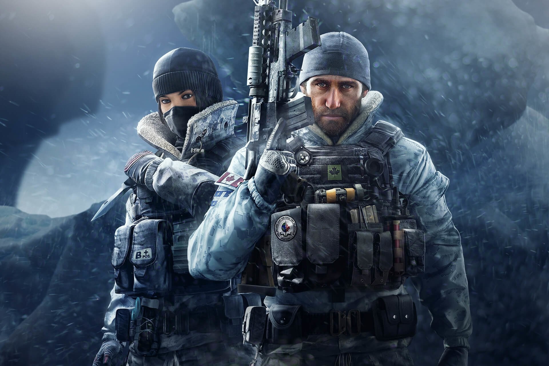 Tom Clancy's Rainbow Six Siege, Frost, Buck, JTF2, Neve, Full HD, wallpaper desktop