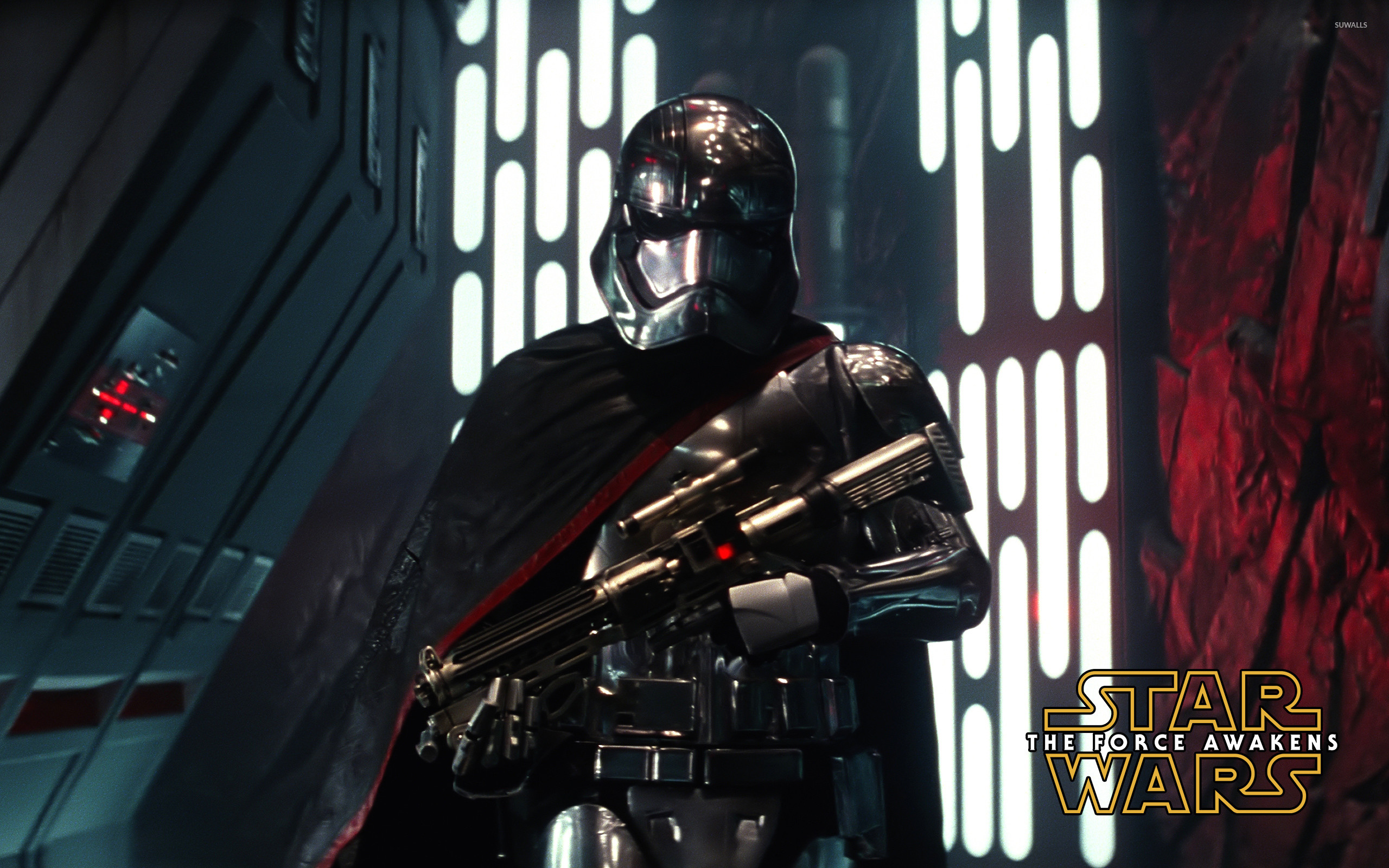 Captain Phasma, Stormtrooper, Star Wars: Il risveglio della Forza, sfondo MacBook Air