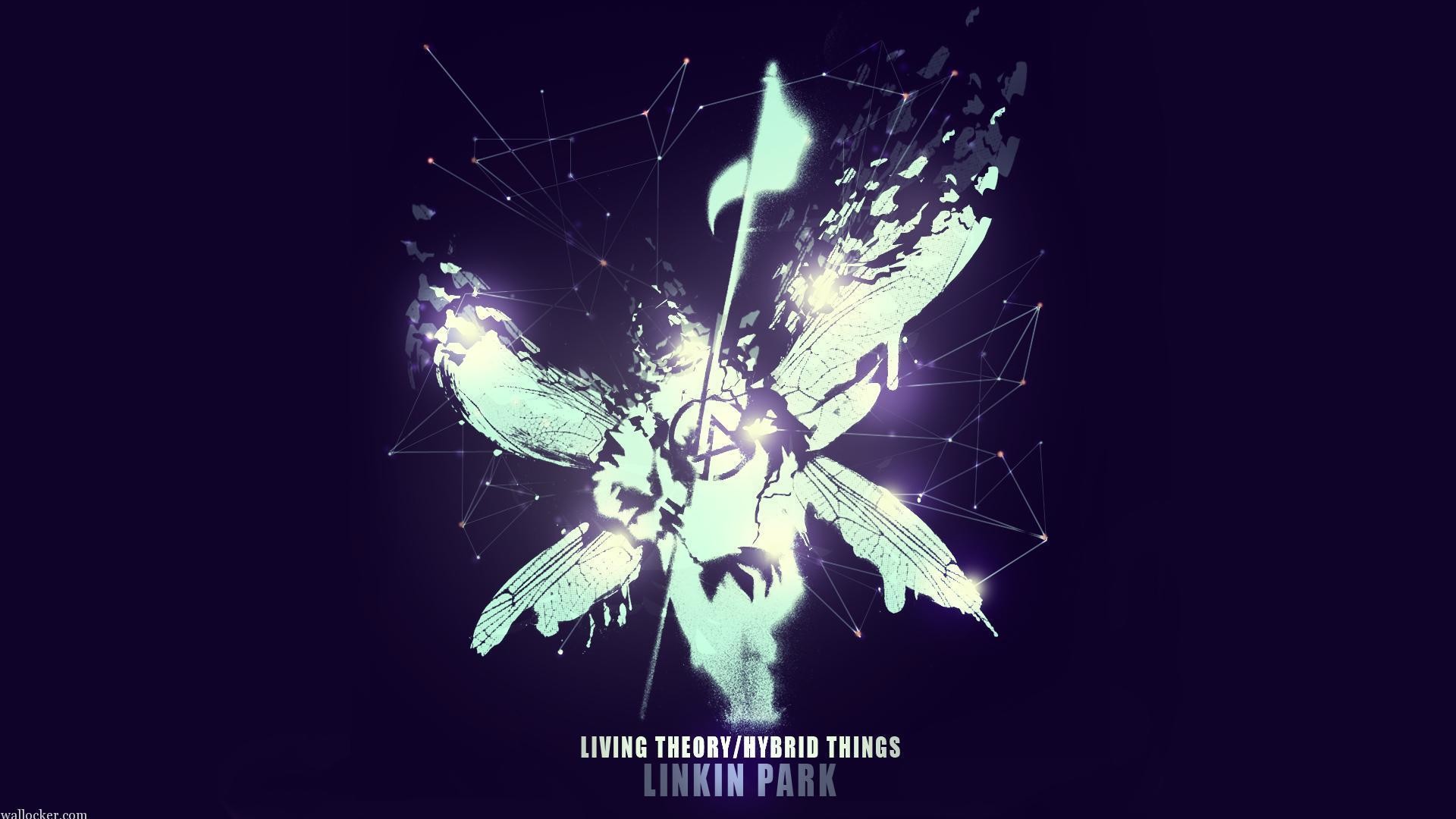 Linkin Park, Living Things, Hybrid Theory, Soldato alato, Viola, sfondo desktop 1080p