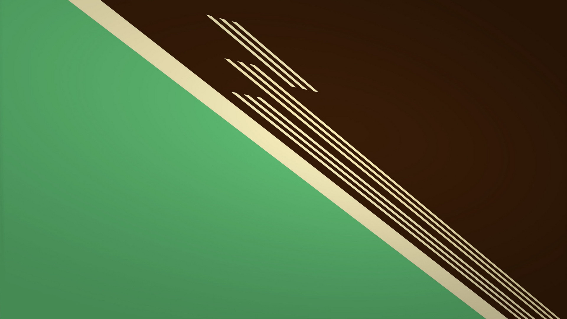 Linee diagonali, Verde, Marrone, Geometrico, Full HD, sfondo desktop