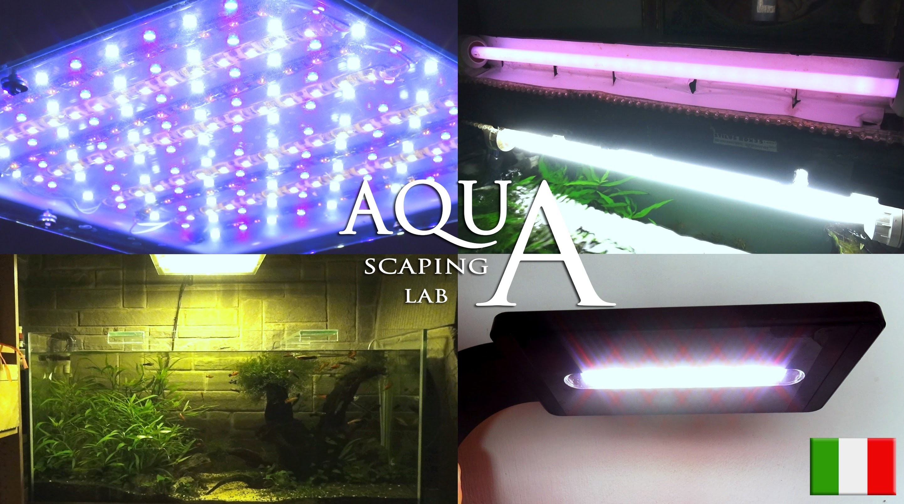 Aquascaping Lab, Illuminazione LED, Acquario, Lampade, 2K, sfondo Windows 11