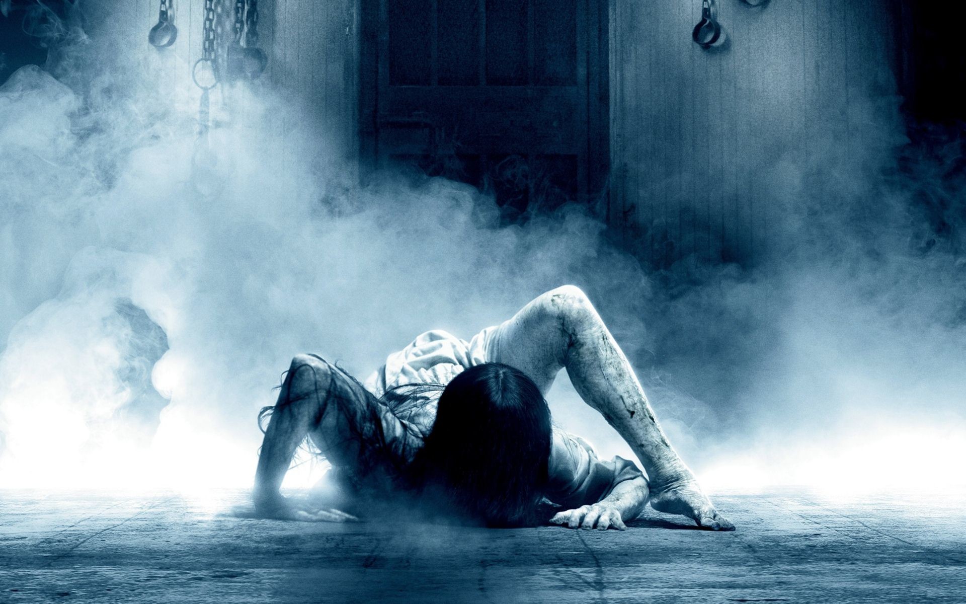 Rings, Samara, The Ring, Horror, Nebbia, 16:10 Full HD, sfondo widescreen