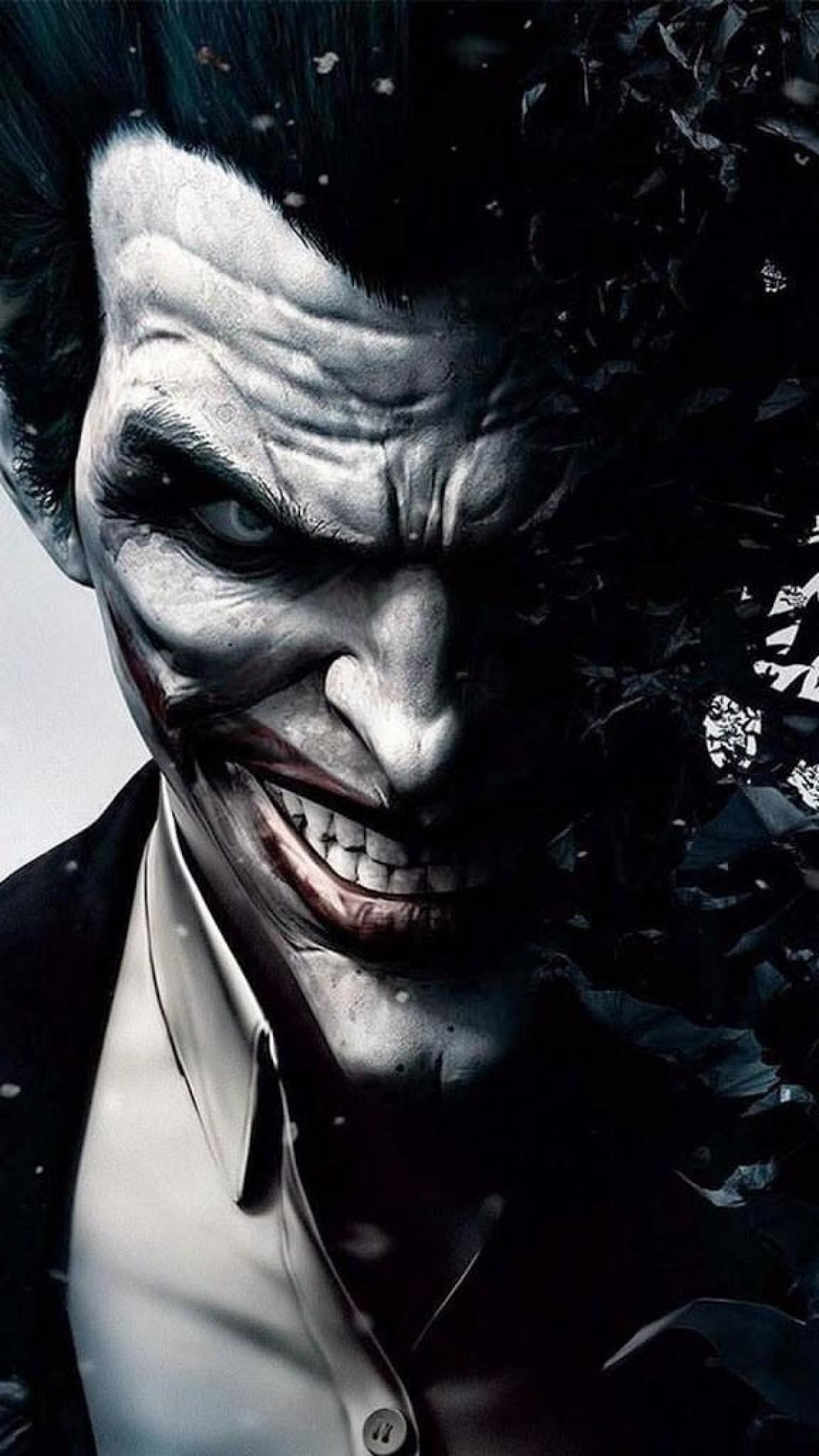 Joker, Batman: Arkham Origins, Ghigno, 1242x2208, schermata di blocco iPhone
