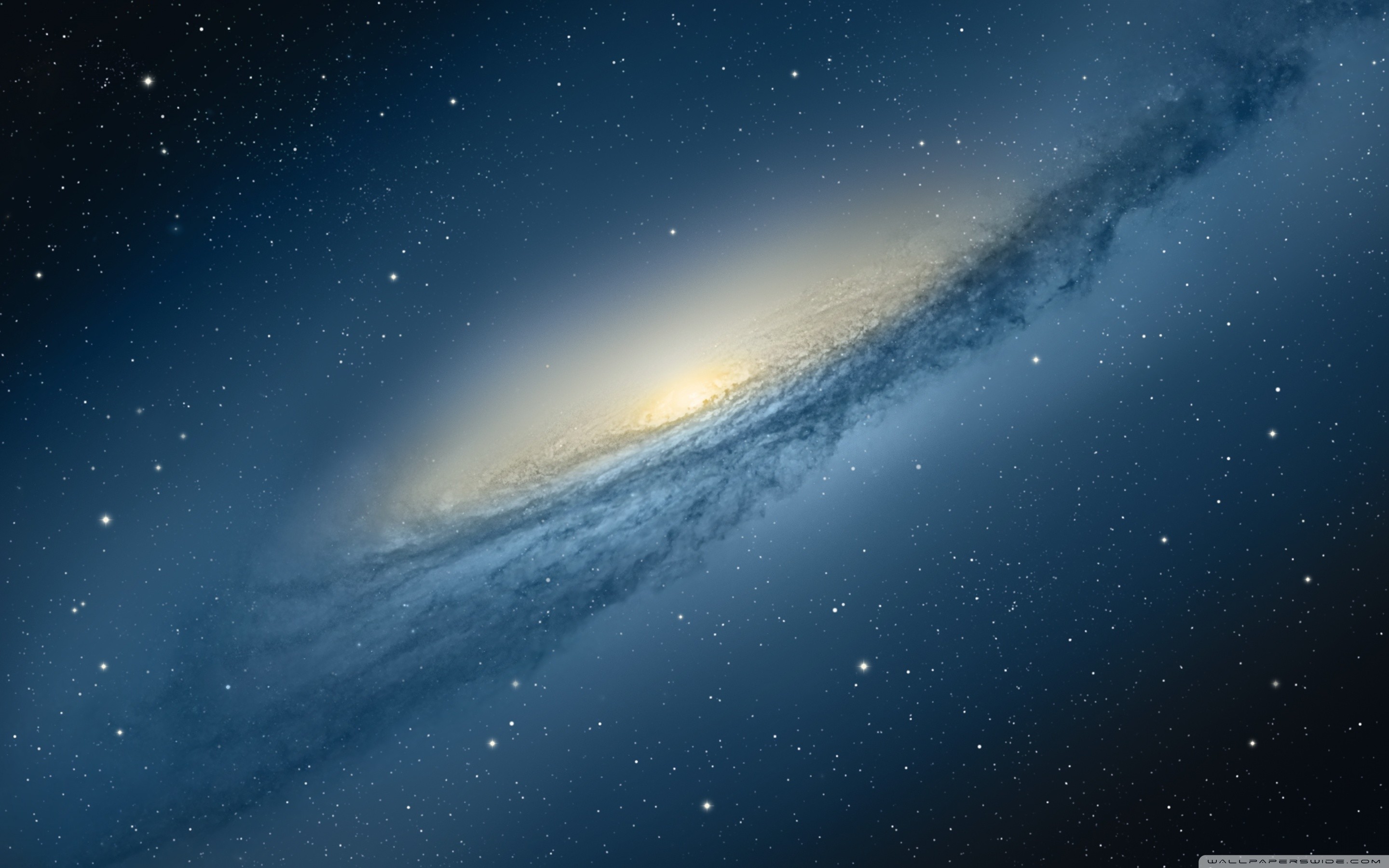 OS X Mountain Lion, Galassia, Spazio, Stelle, sfondo Mac