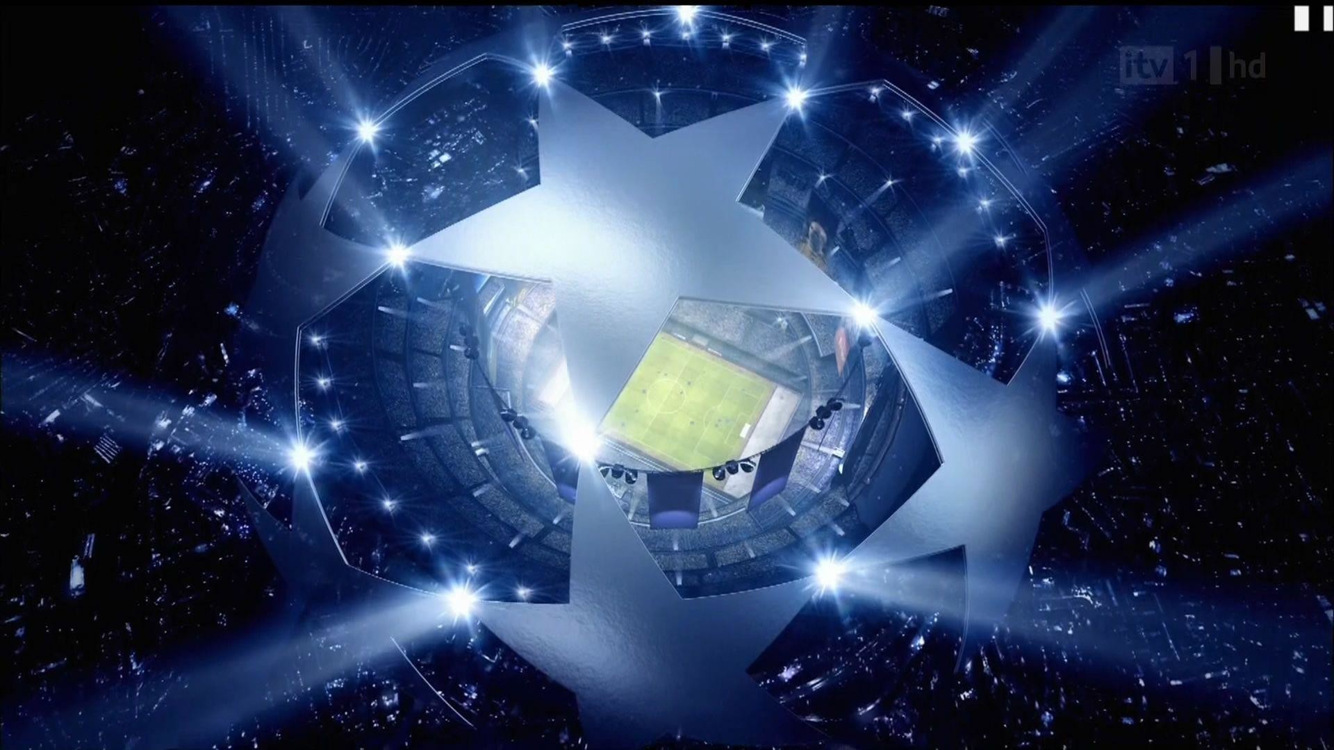 UEFA Champions League, Starball, Stadio, Luci, Full HD 1080p, sfondo desktop