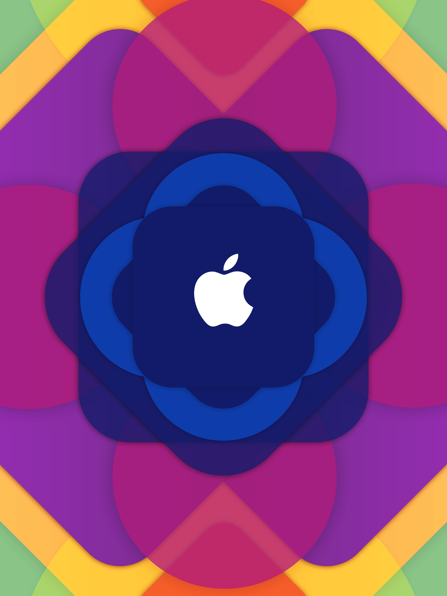 WWDC, Logo Apple, Apple, Fiore geometrico, QHD+, schermata di blocco iPhone 5