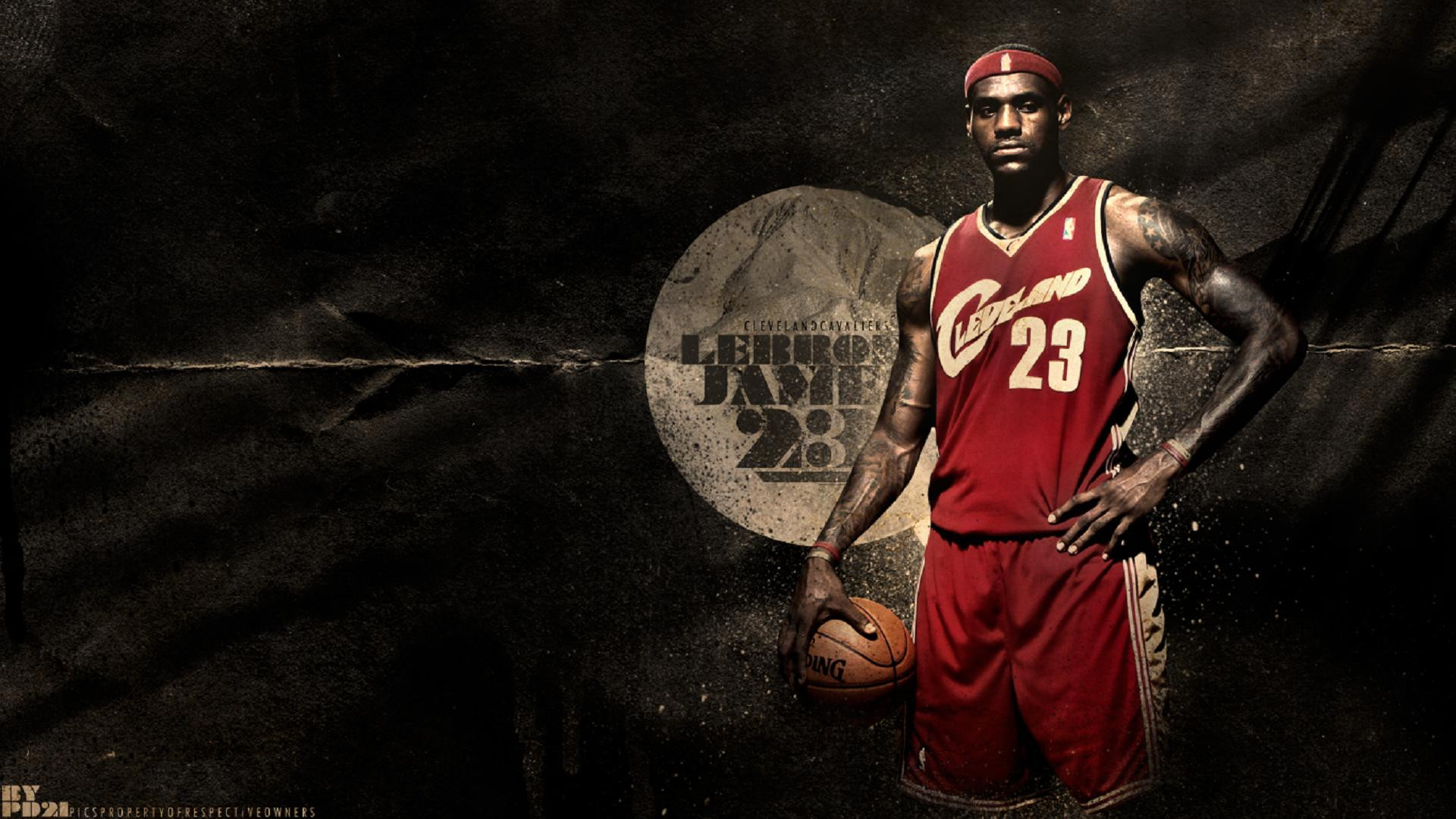 LeBron James, Cleveland Cavaliers, Maglia retrò, Numero 23, 1920x1080, immagine di sfondo