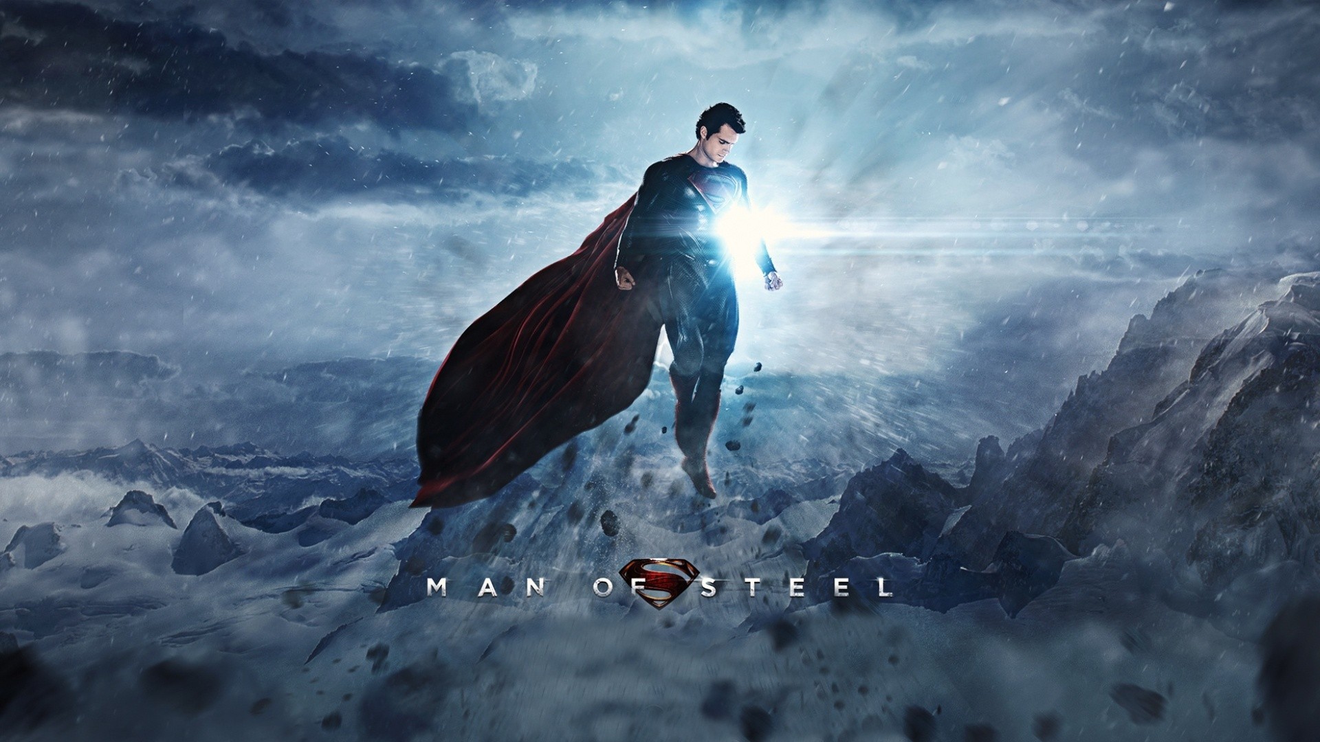 L'uomo d'acciaio, Superman, Henry Cavill, DC Comics, Mantello, Full HD 1080p, sfondo desktop