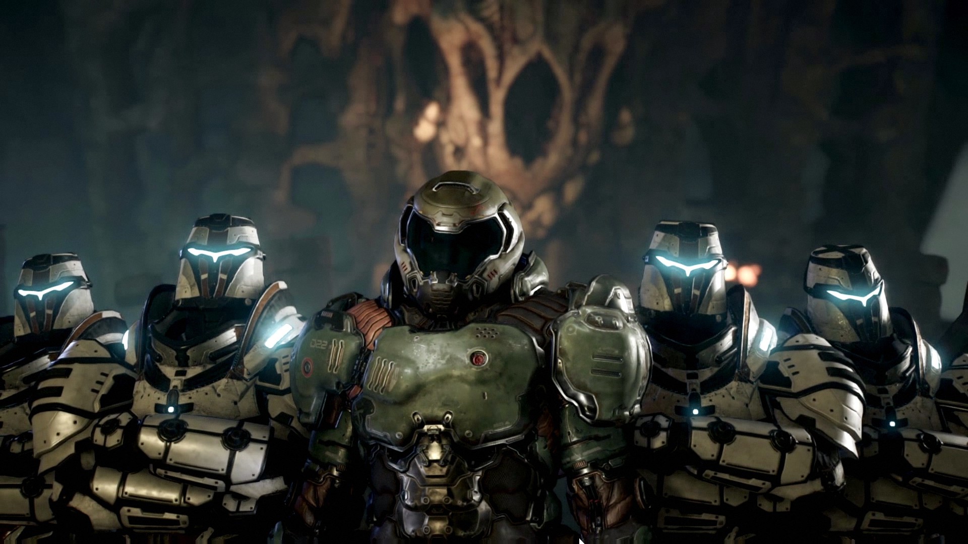 Doom Slayer, Doom, Marines, Armatura, Full HD, sfondo per portatile