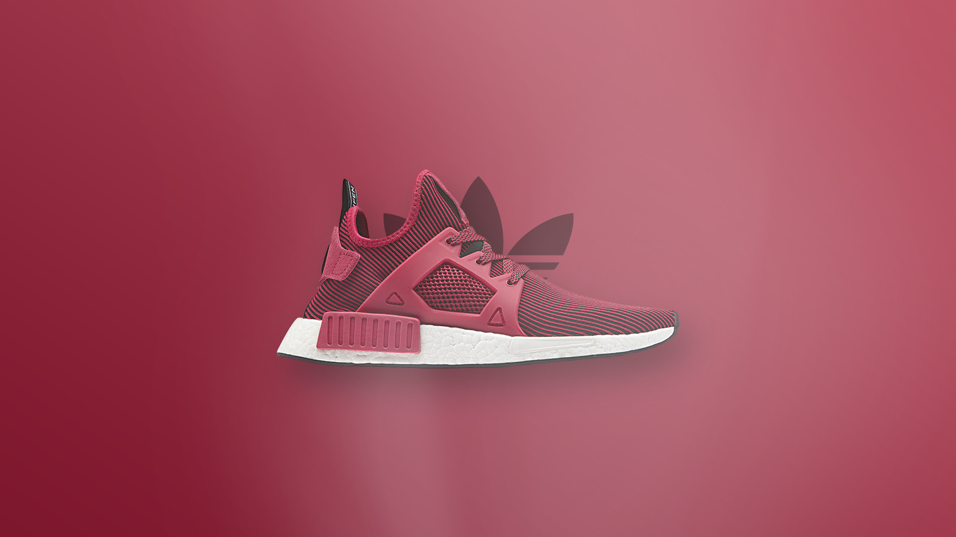 Adidas NMD XR1, Sneaker, Rosso, Minimalista, Full HD, sfondo per PC