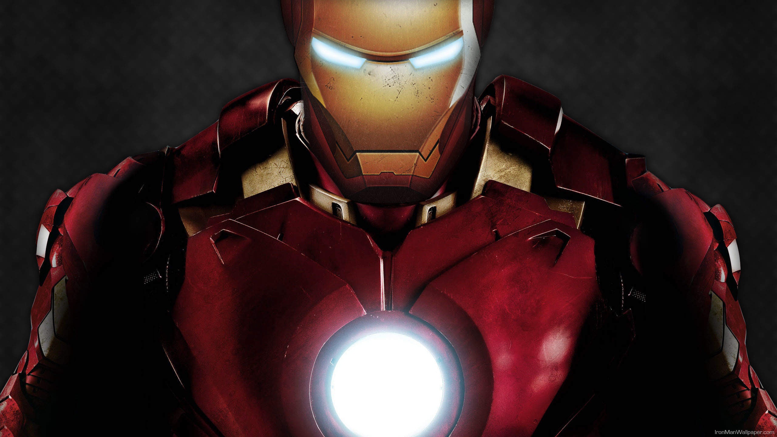 Iron Man, Reattore arc, Armatura, Primo piano, 16:9 2K, sfondo widescreen