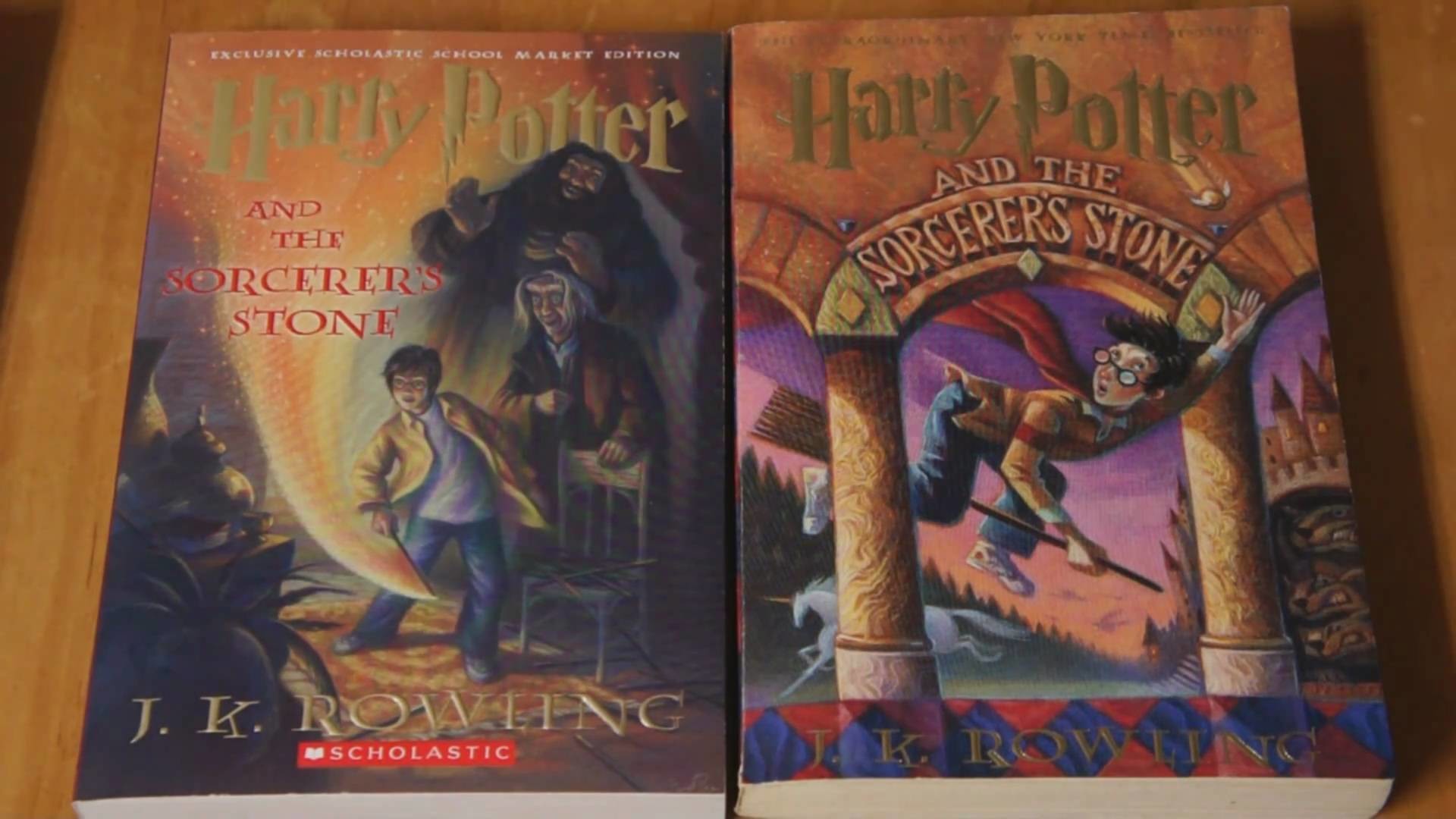 Harry Potter e la Pietra Filosofale, Harry Potter, Libri, Edizione Scholastic, sfondo Full HD
