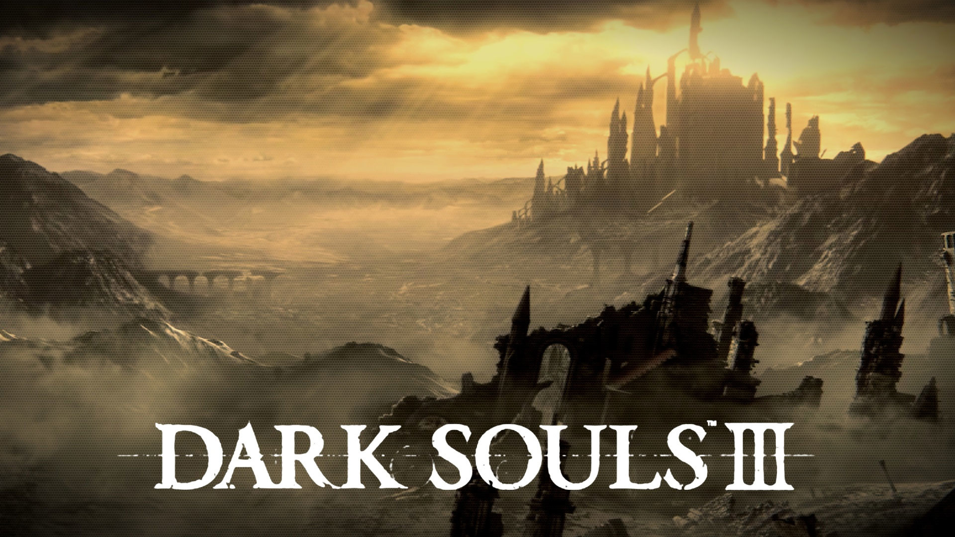 Dark Souls III, Logo, Lothric, Castello, Full HD, wallpaper per computer