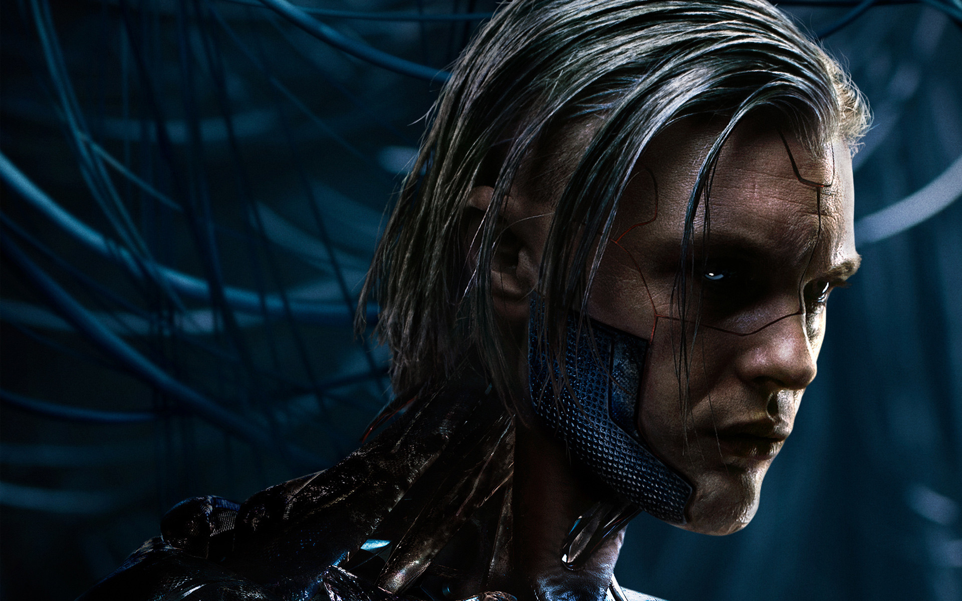 Ghost in the Shell (2017), Michael Pitt, Kuze, Cyborg, 1920x1200, immagine di sfondo