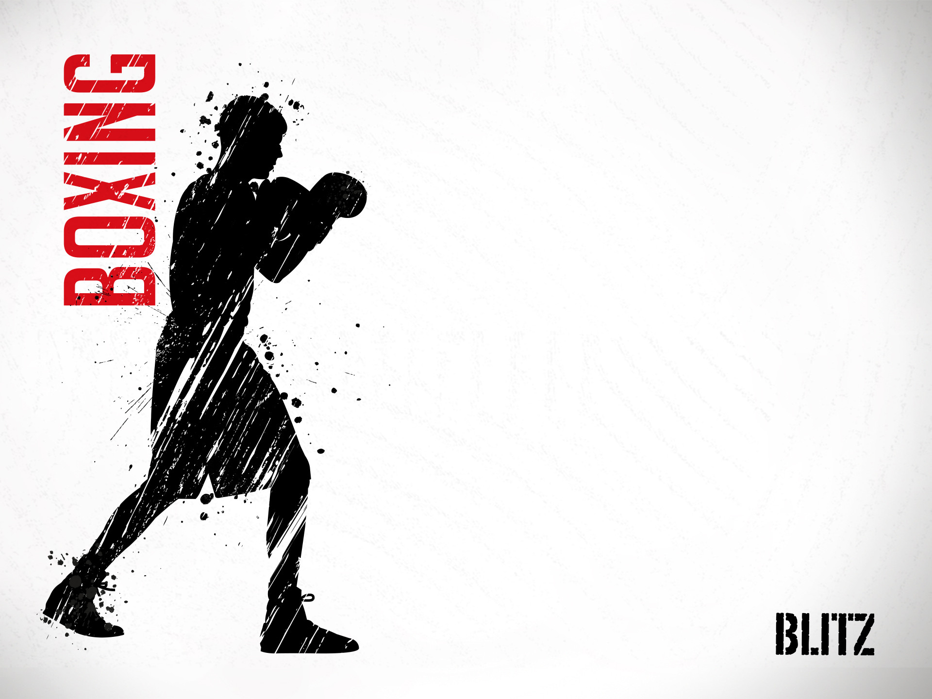 Boxe, Silhouette, Sfondo bianco, Full HD, schermata di blocco iPad