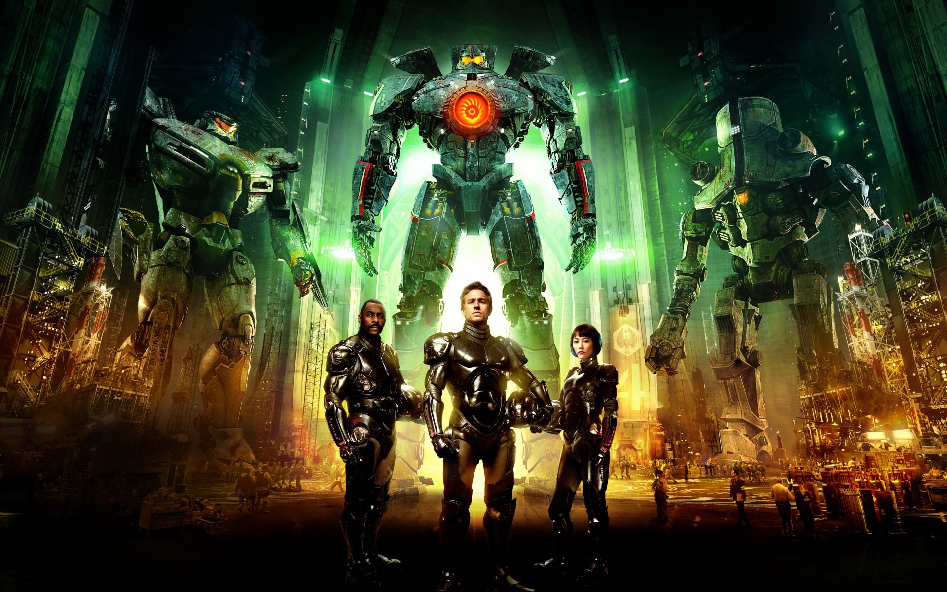 Pacific Rim, Jaeger, Gipsy Danger, Robot, 1920x1200, immagine di sfondo