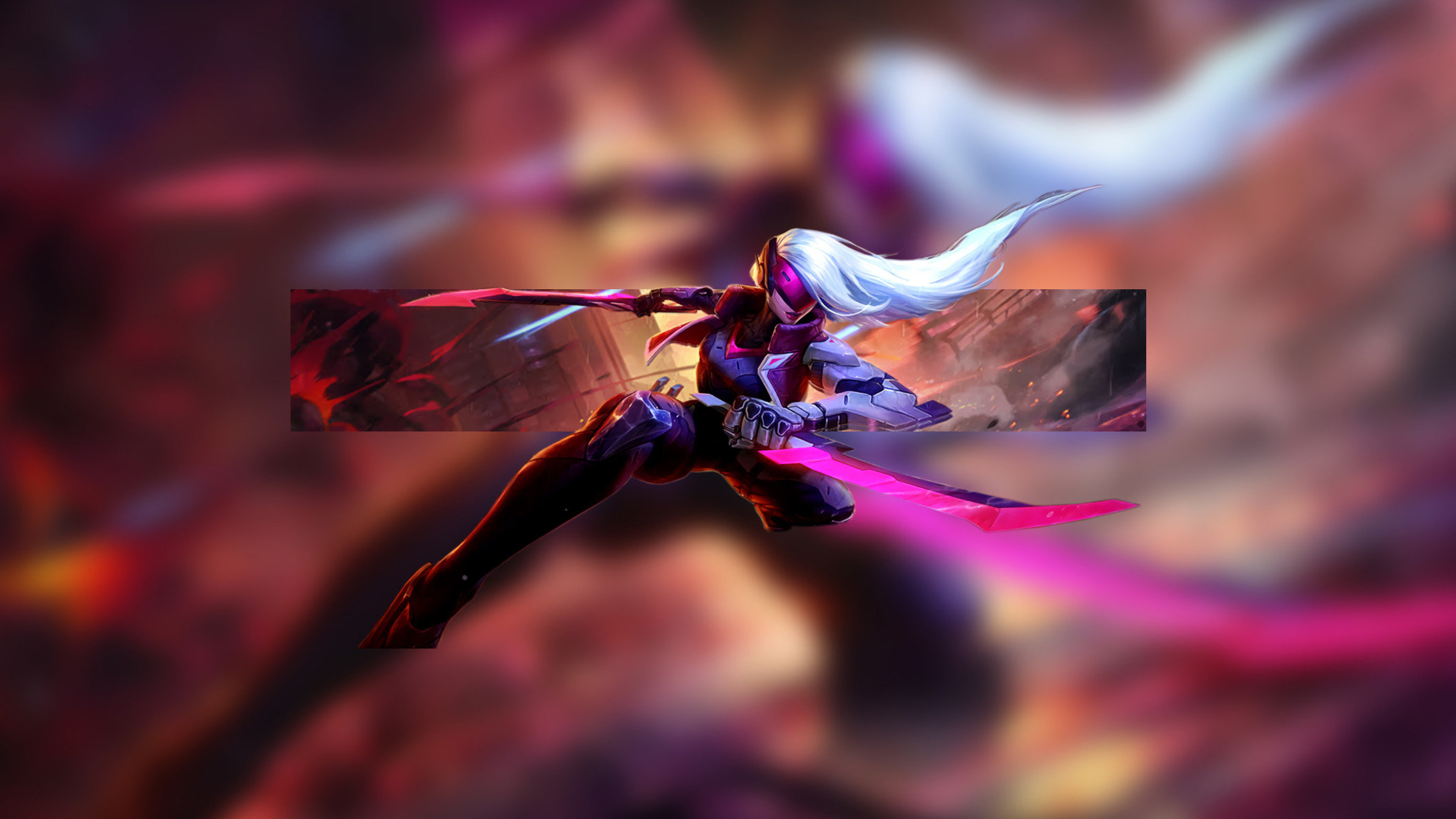 Katarina, Katarina PROJECT, League of Legends, Sfocatura, Full HD, wallpaper per computer