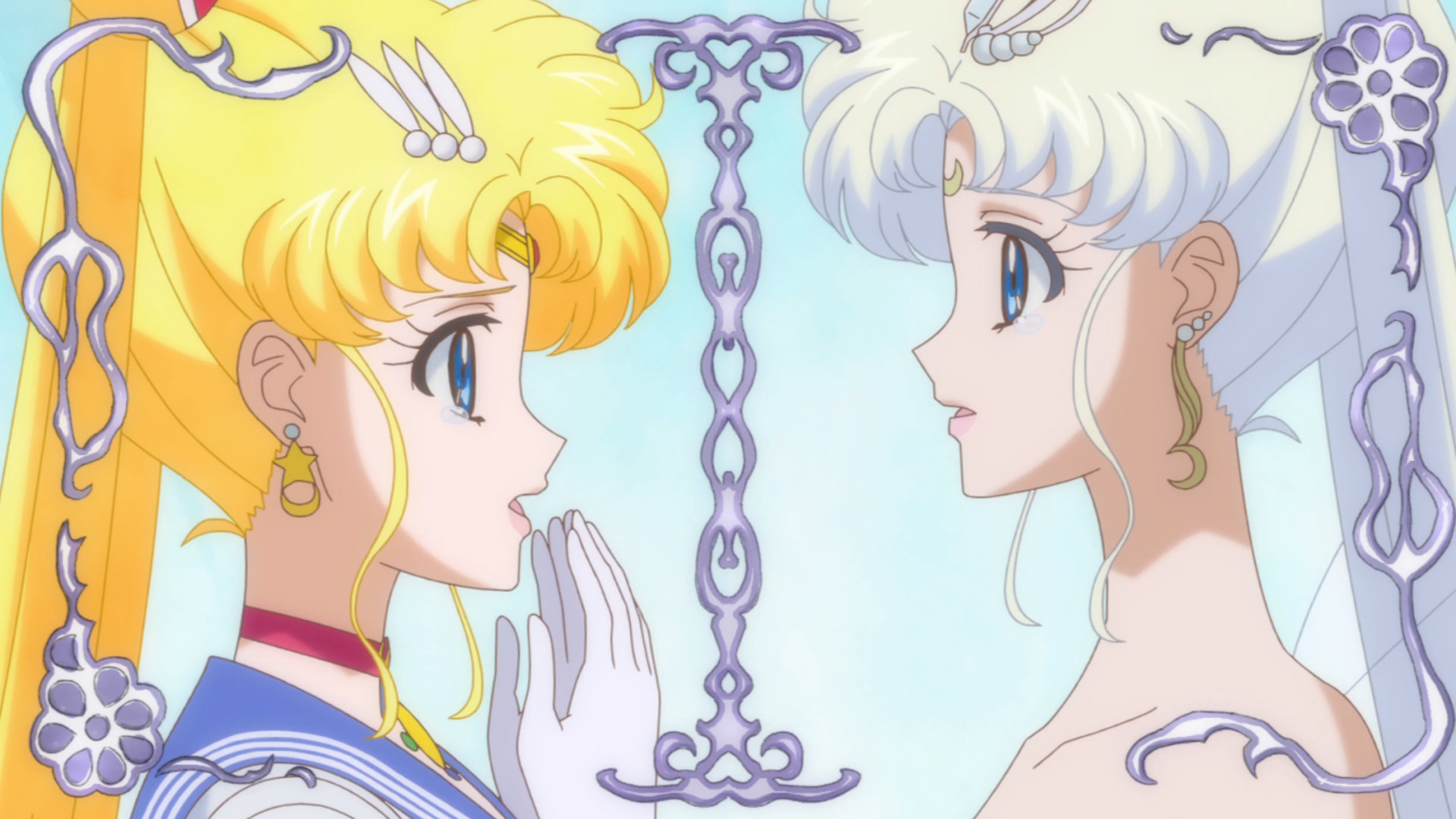 Usagi Tsukino, Queen Serenity, Sailor Moon Crystal, Art nouveau, sfondo 1920x1080 per PC