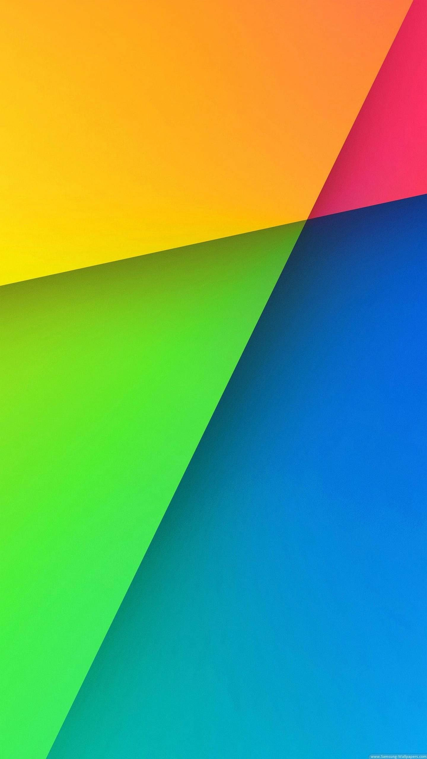 Nexus 7, Android, Geometrico, Colori vivaci, sfondo QHD+ per smartphone
