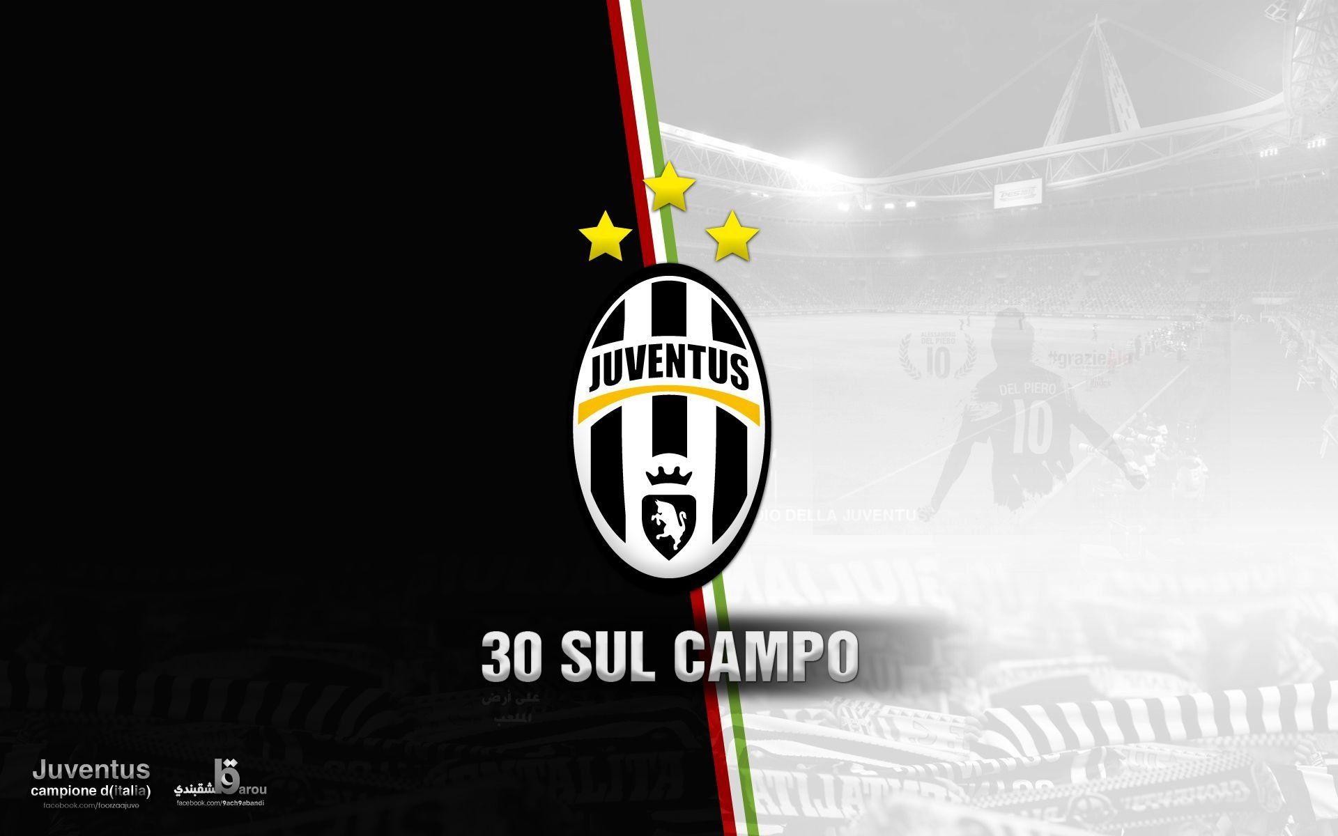 Juventus, 30 sul campo, Stemma, Tre stelle, 16:10 Full HD, sfondo widescreen