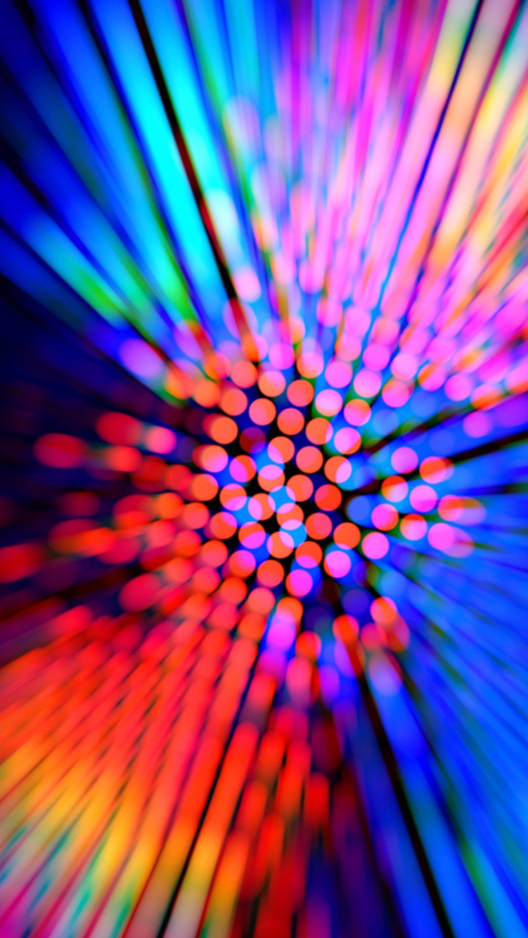 Astratto, Luci, Colori vivaci, Prospettiva, schermata Home Samsung S5
