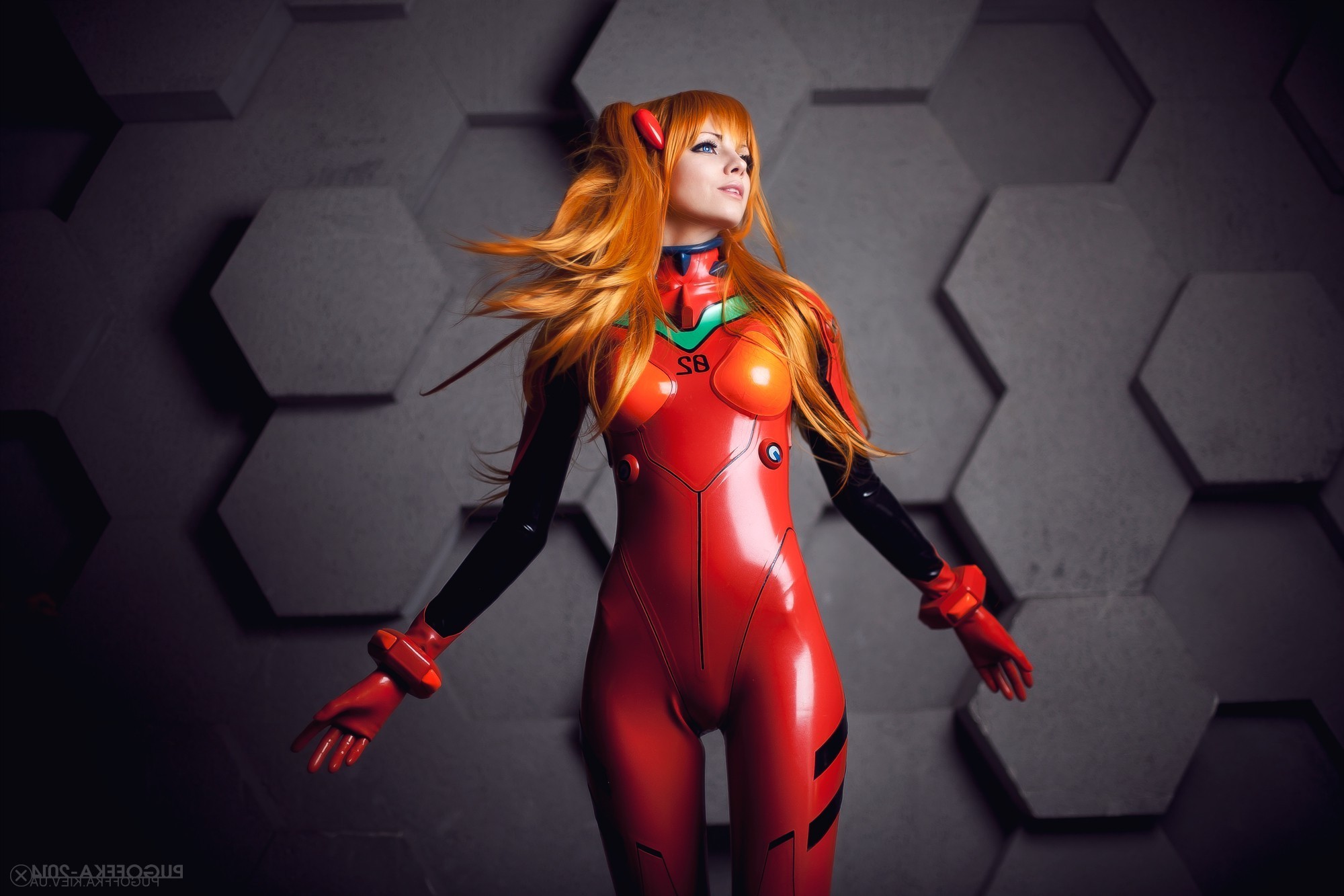 Asuka Langley Soryu, Neon Genesis Evangelion, Cosplay, Plugsuit, Rosso, sfondo Full HD per portatile